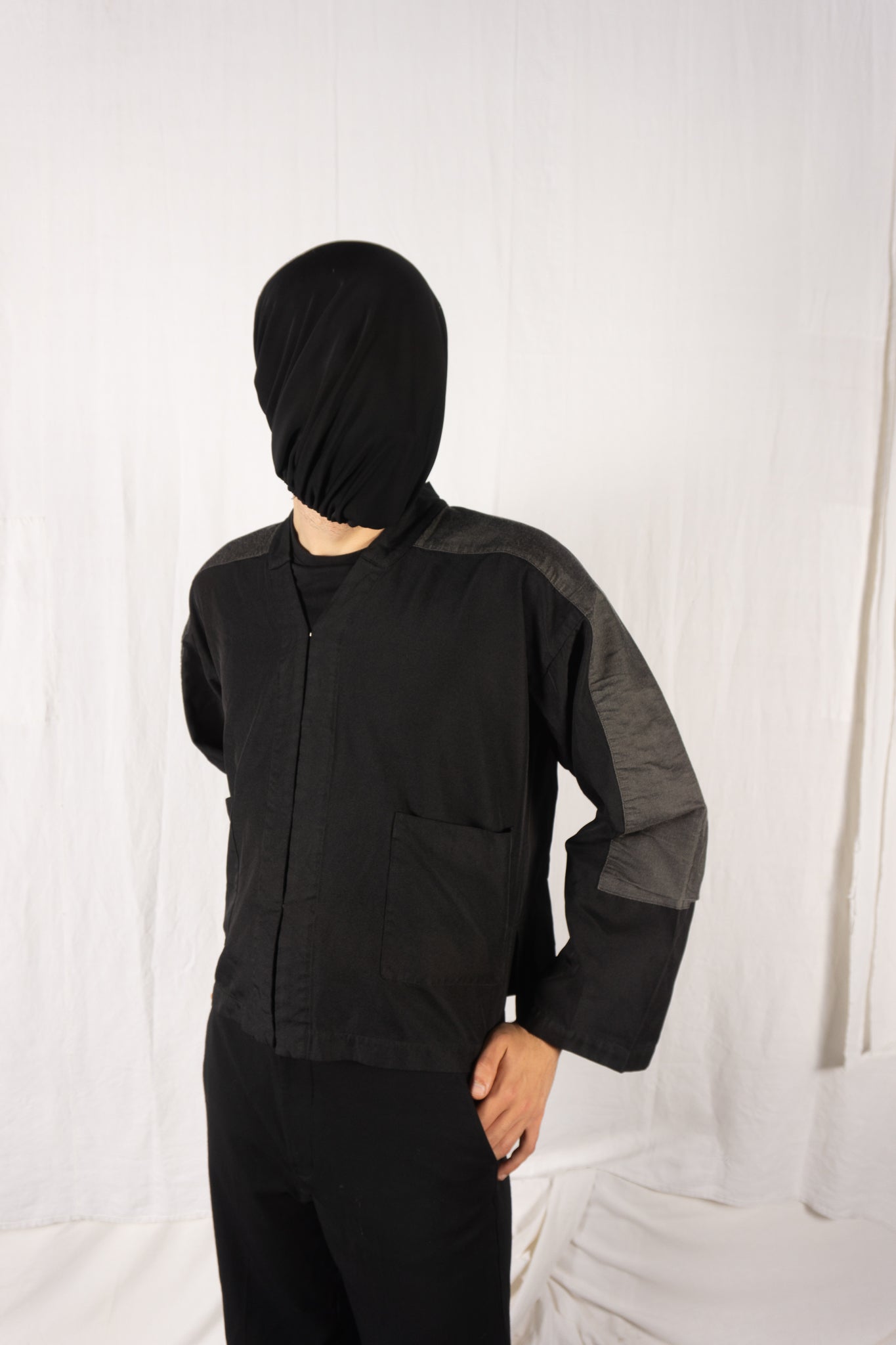 Comme des garçons s/s 2021 cropped kimono