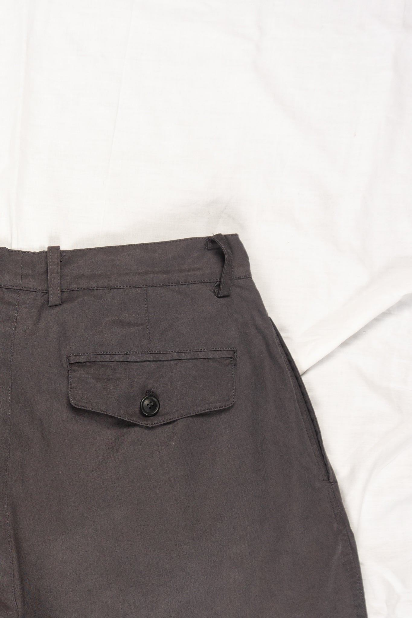 Issey miyake men a/w 1999 parachute pants grey
