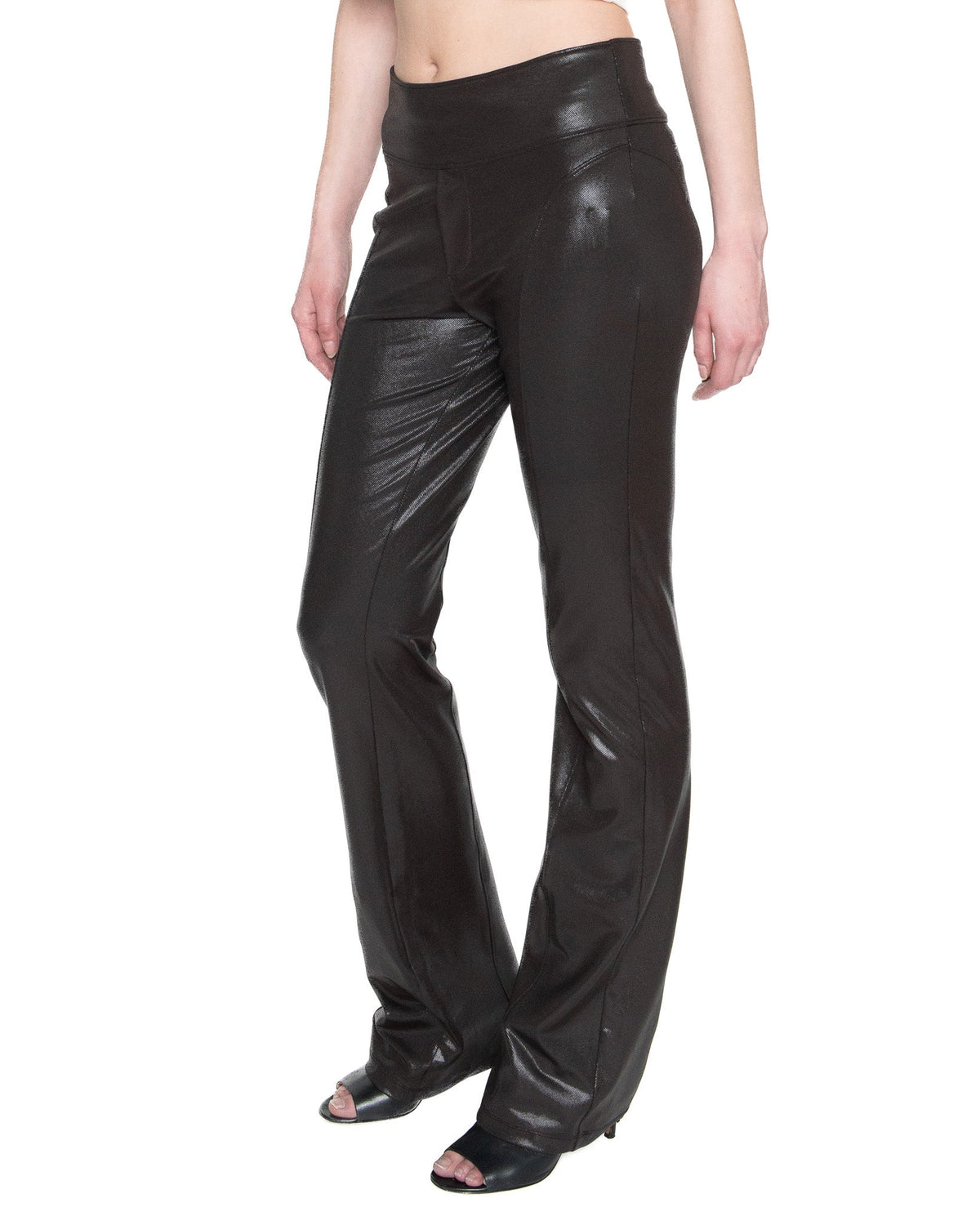 No plans metallic leggings