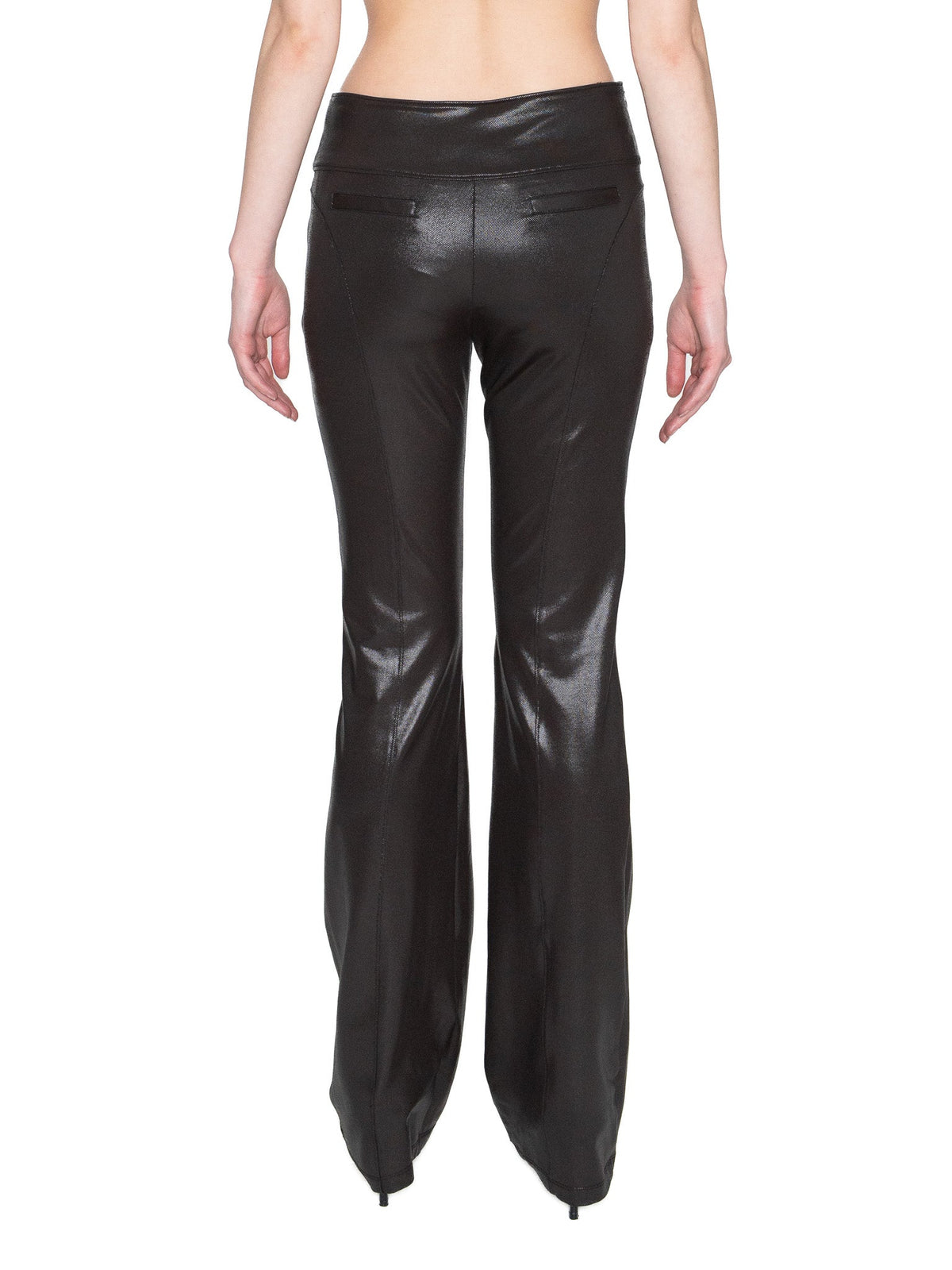 No plans metallic leggings