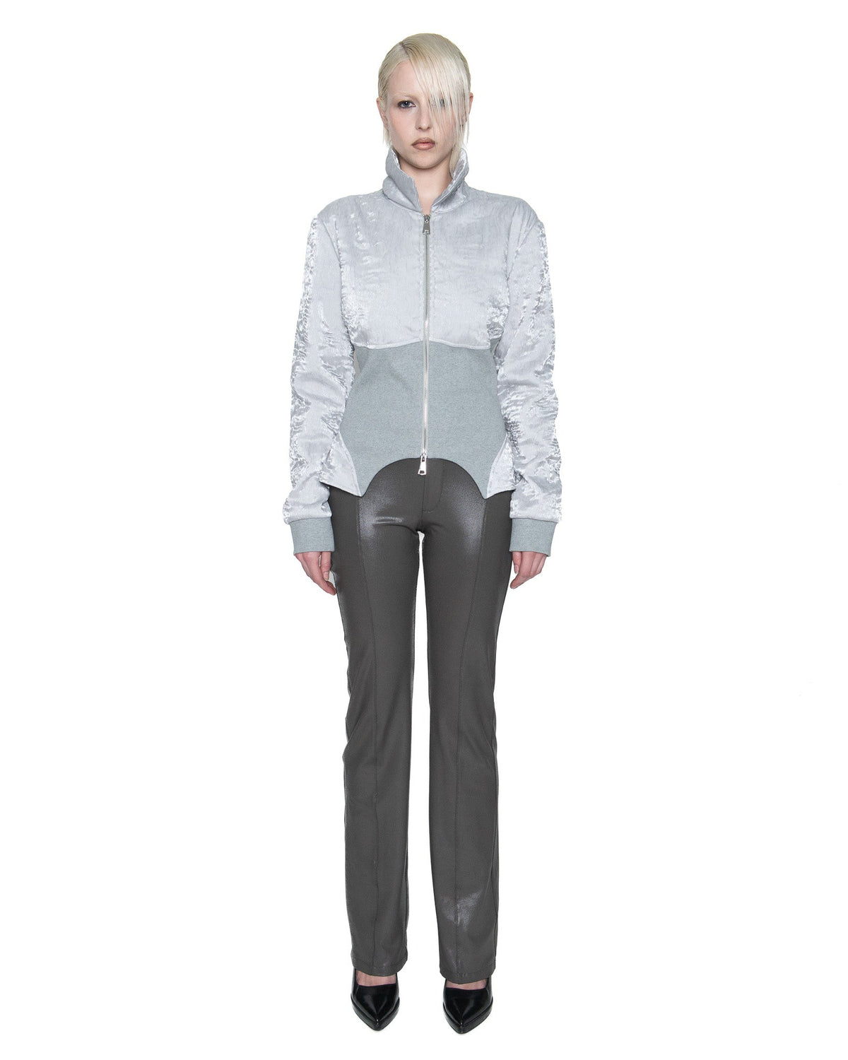 No plans metallic leggings