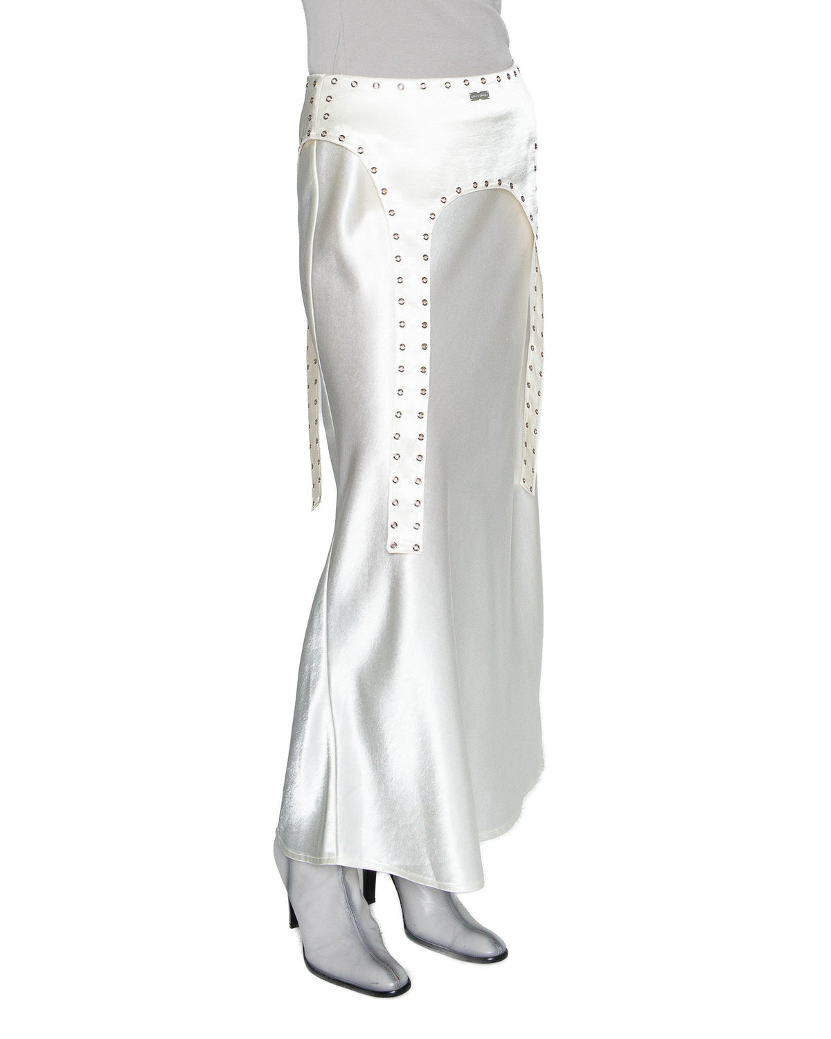 Linger suspender skirt