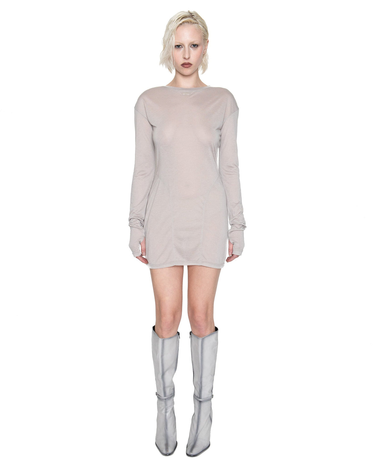 Liminal jersey mini dress