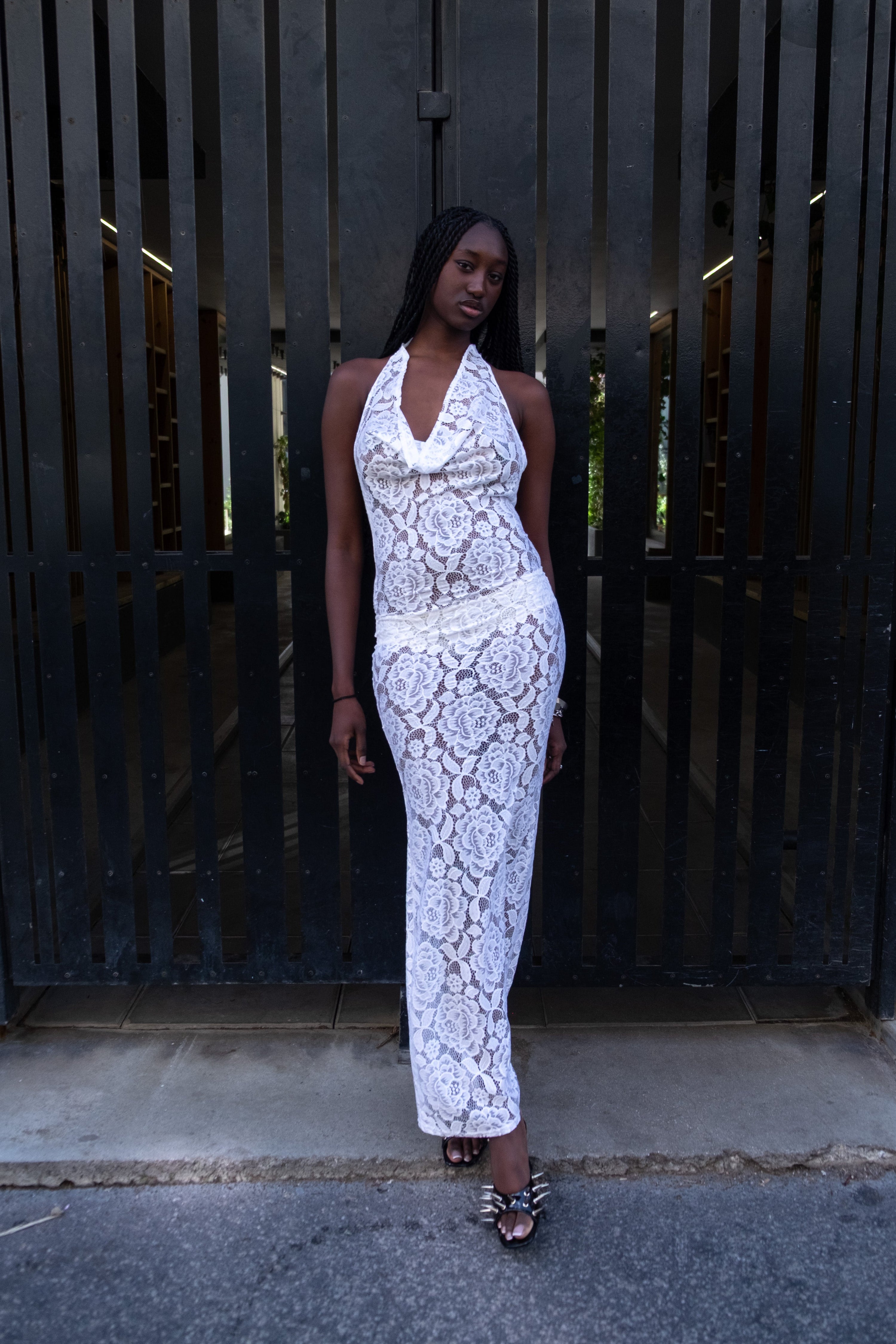 Lace gown
