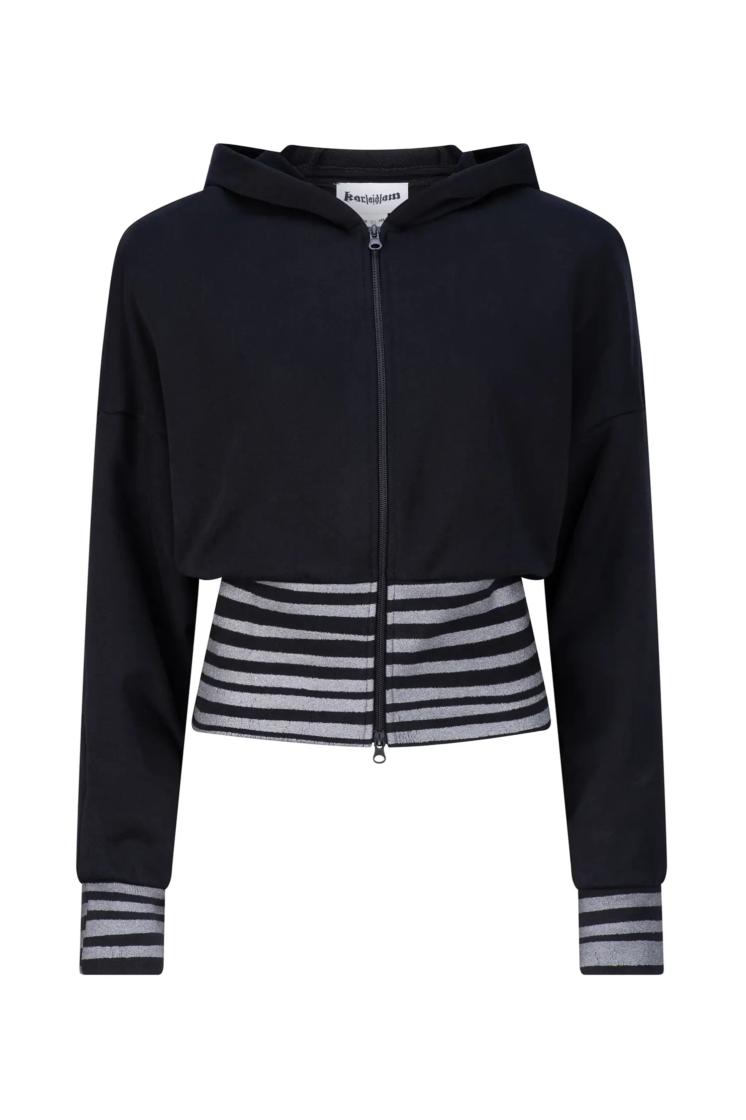 Circus jacket - vintage black/silver