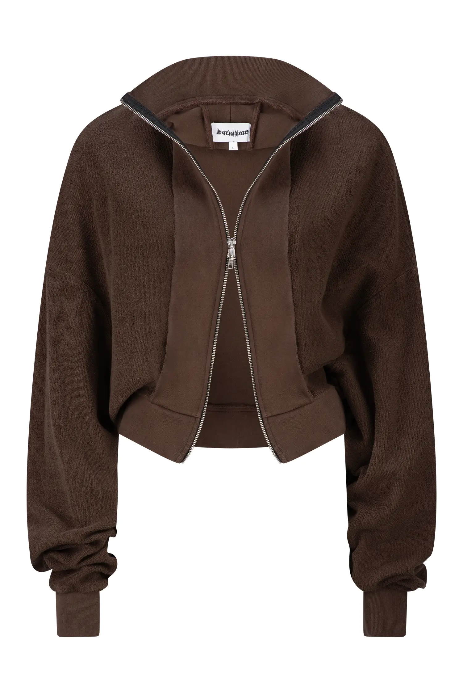 Upside down jumper brown