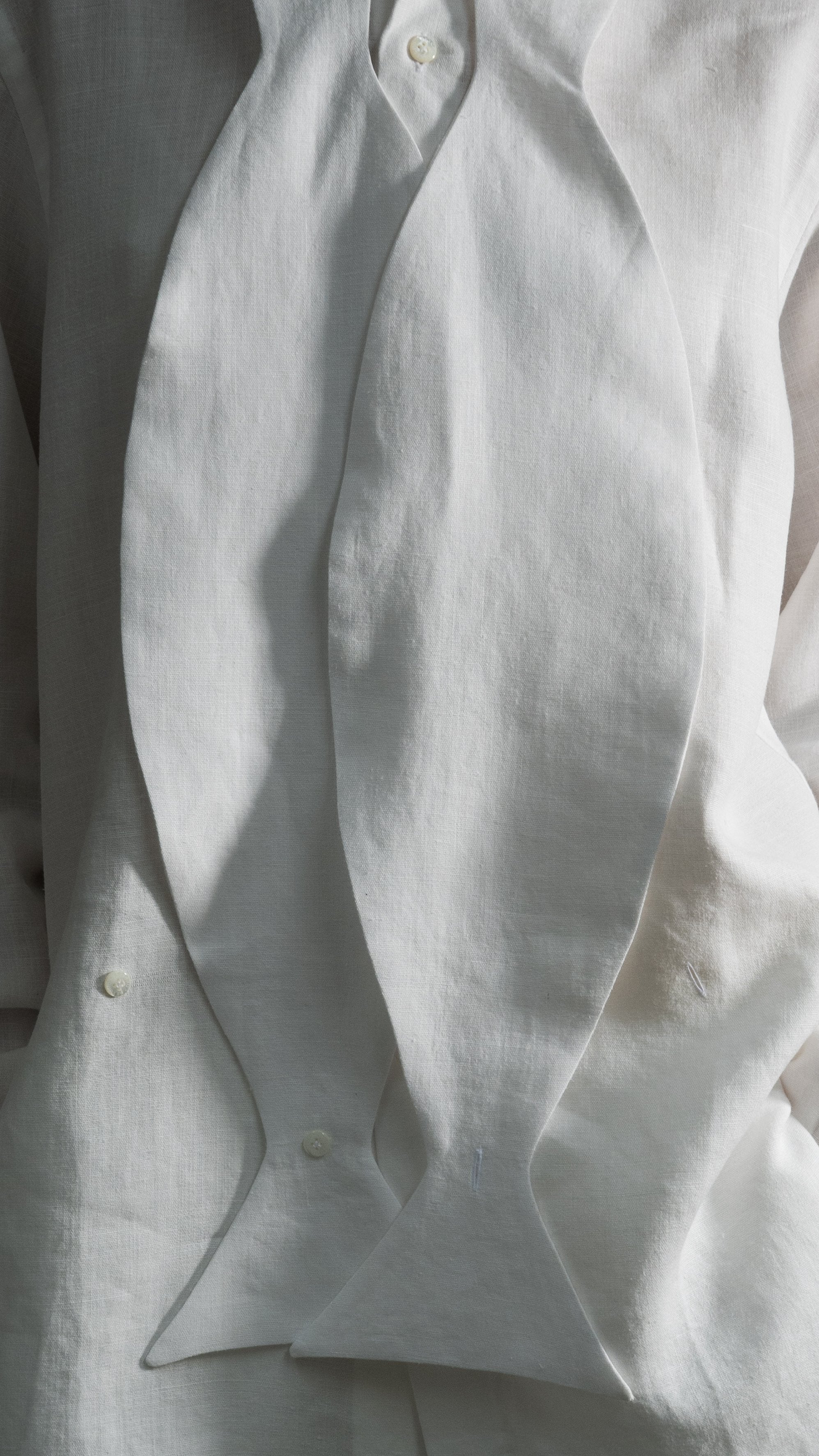 Kimono shirt fish hemp