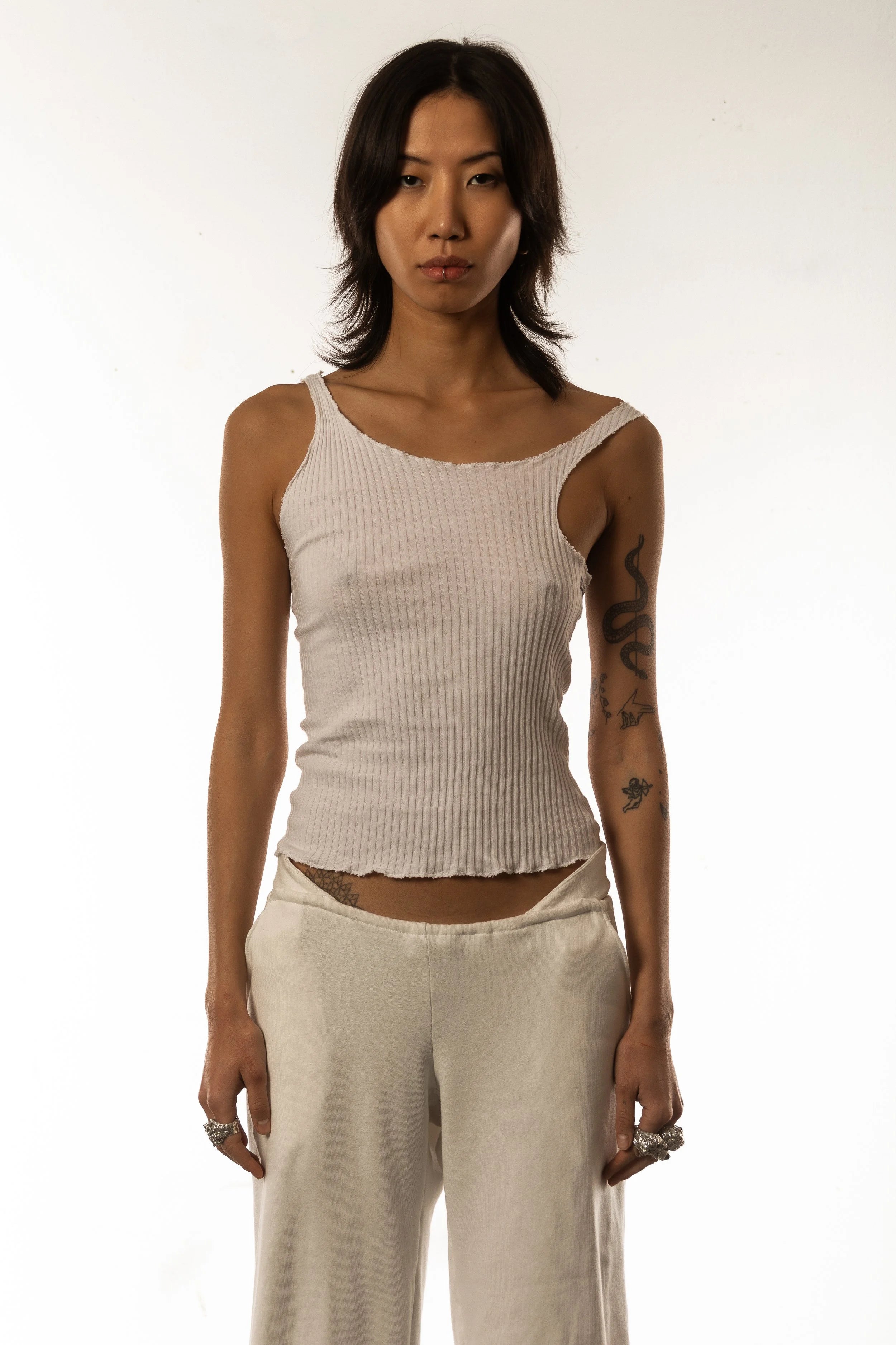 Signature sweatpants- white