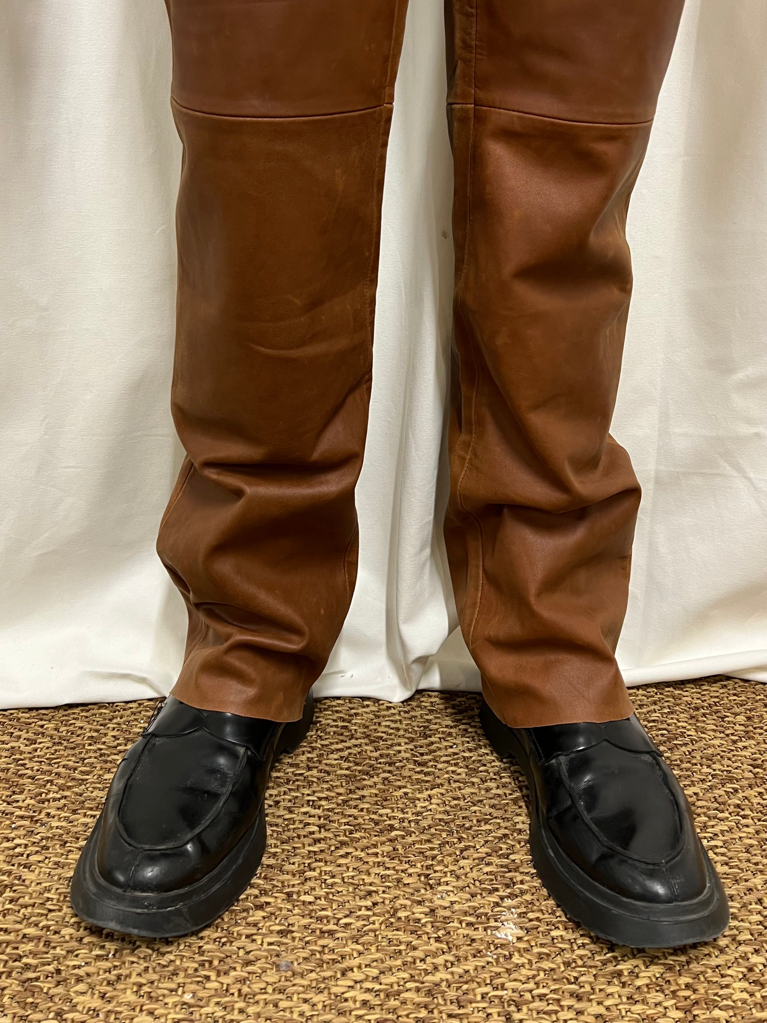 Leather trousers
