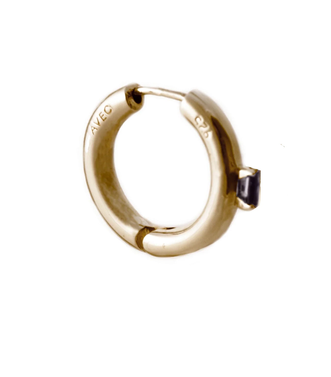 Loa hoop & sapphire