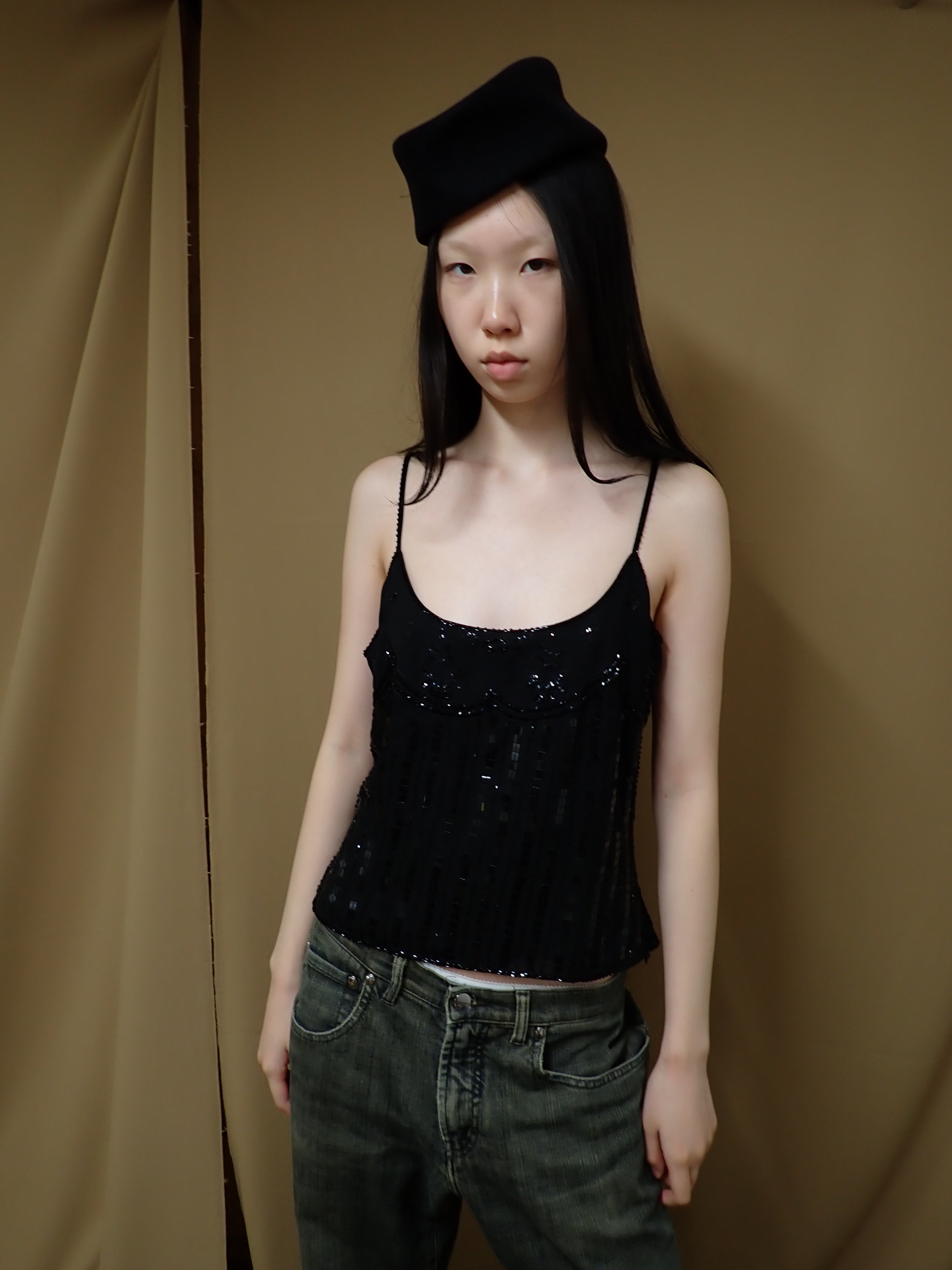 Sequin top
