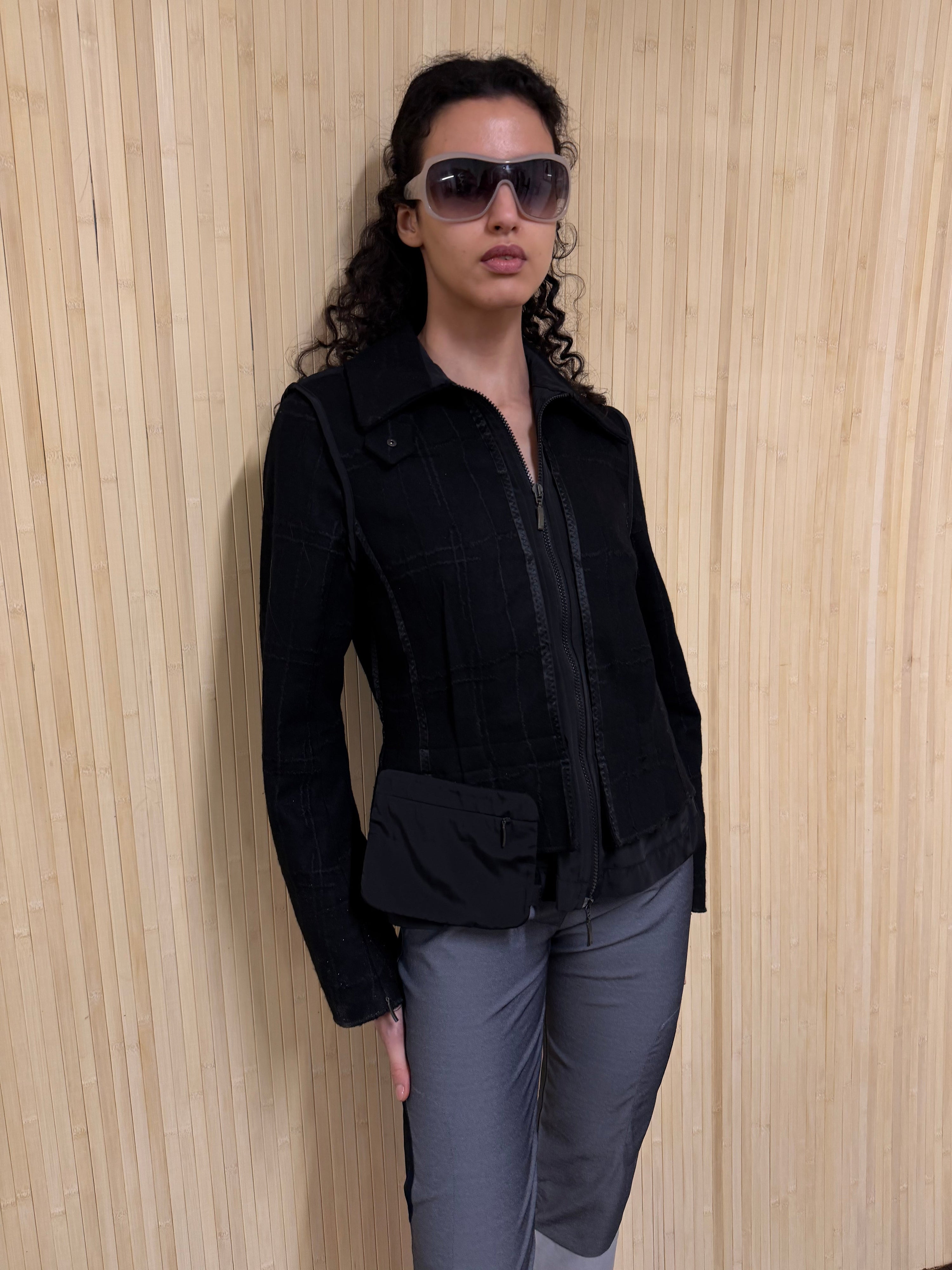 Asymmetrical jacket