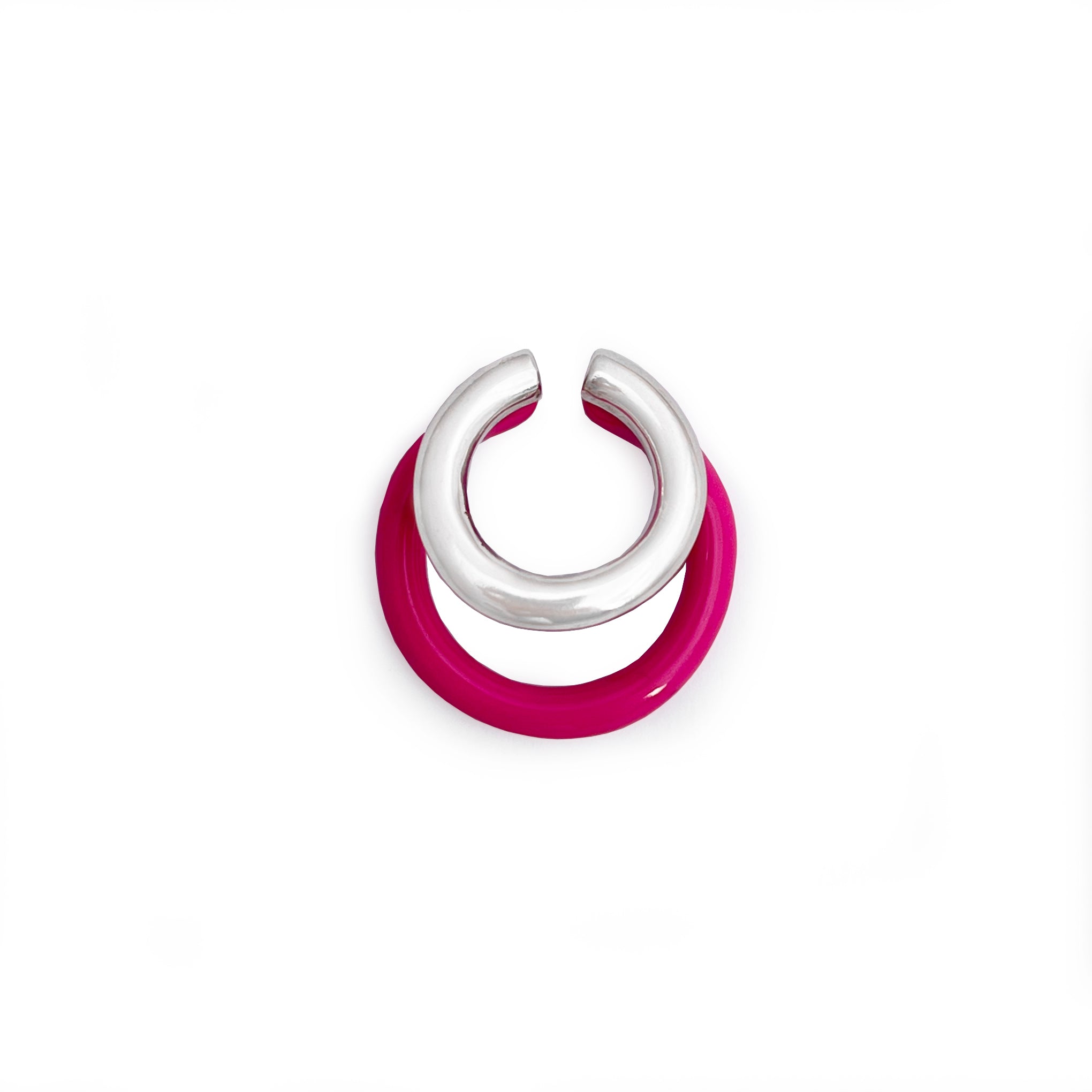 Color double ear-cuff xl