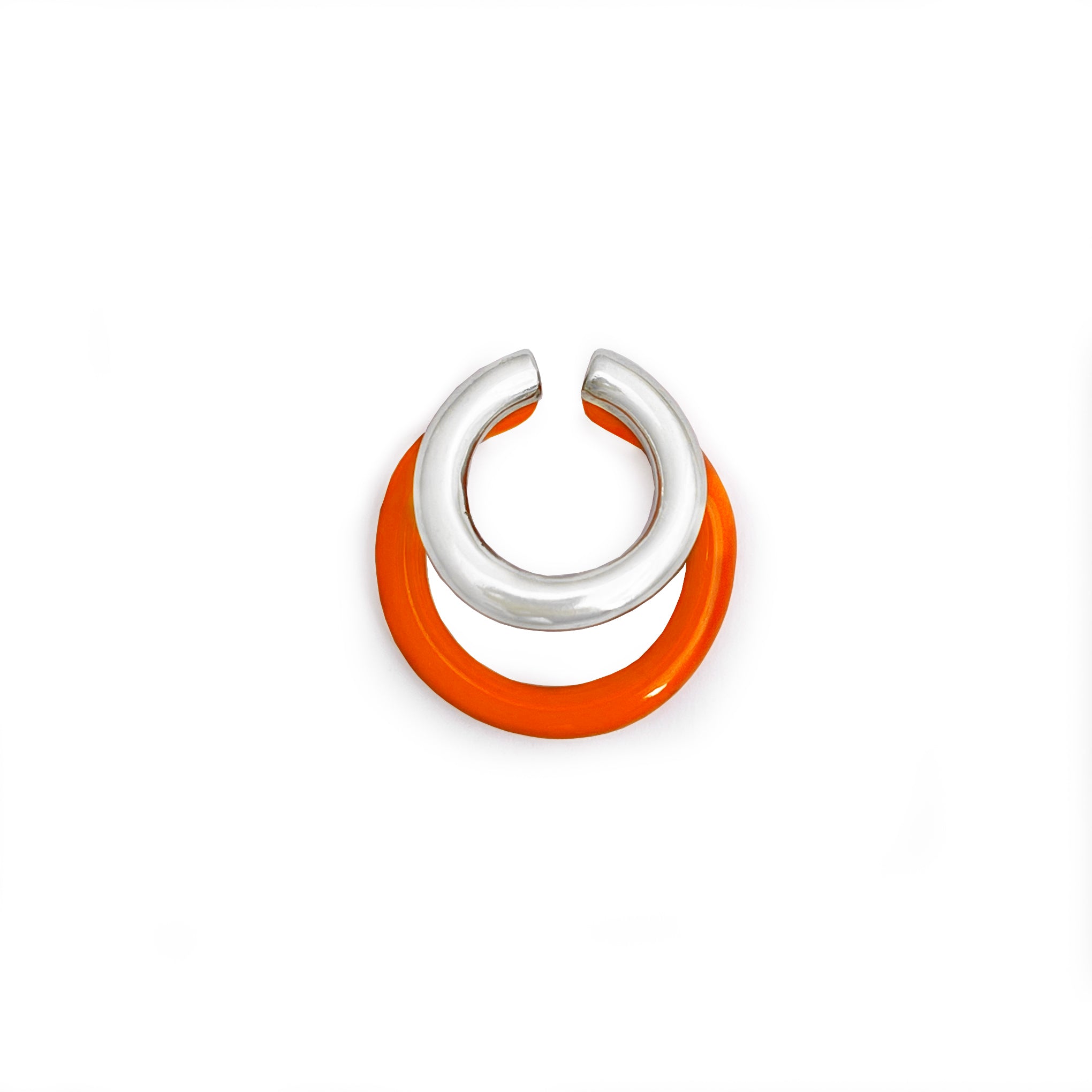 Color double ear-cuff xl
