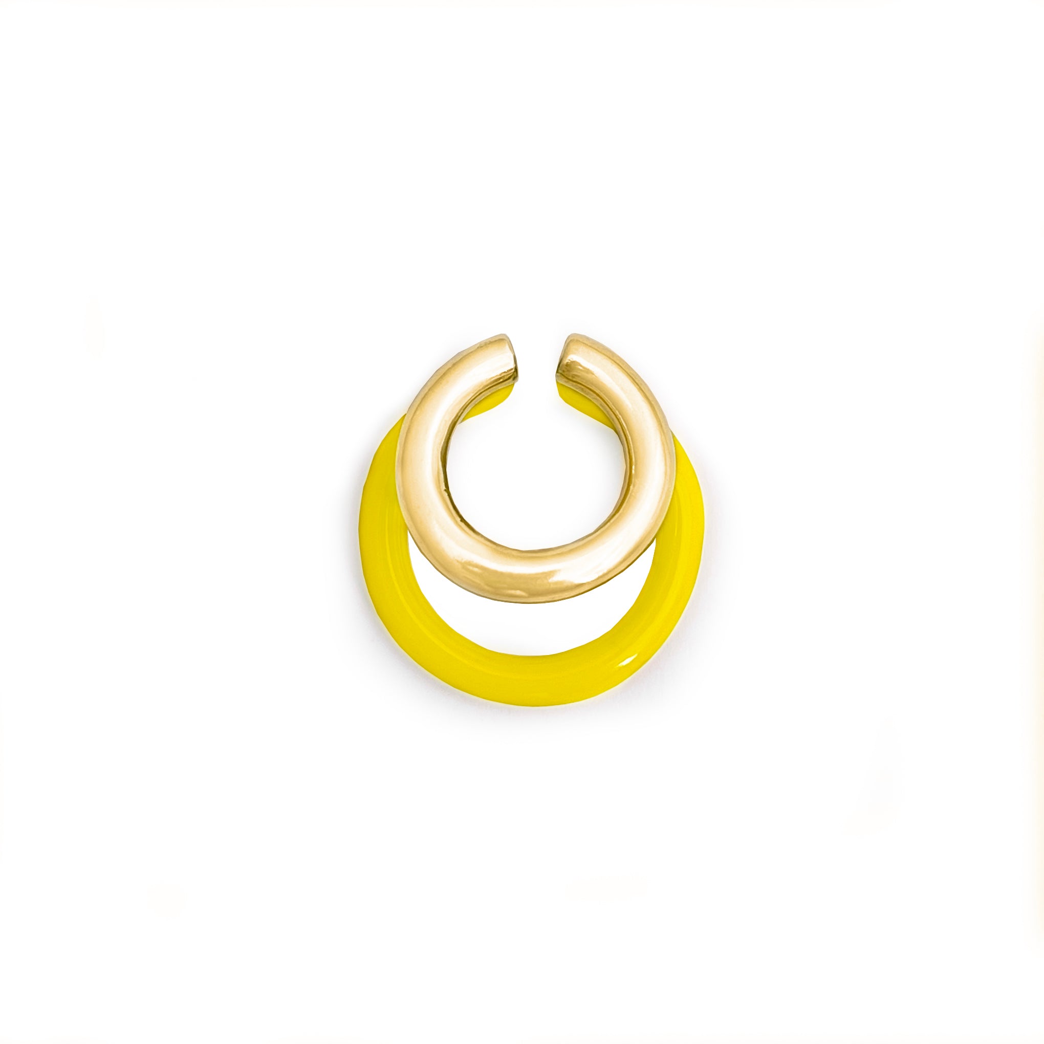 Color double ear-cuff xl vermail
