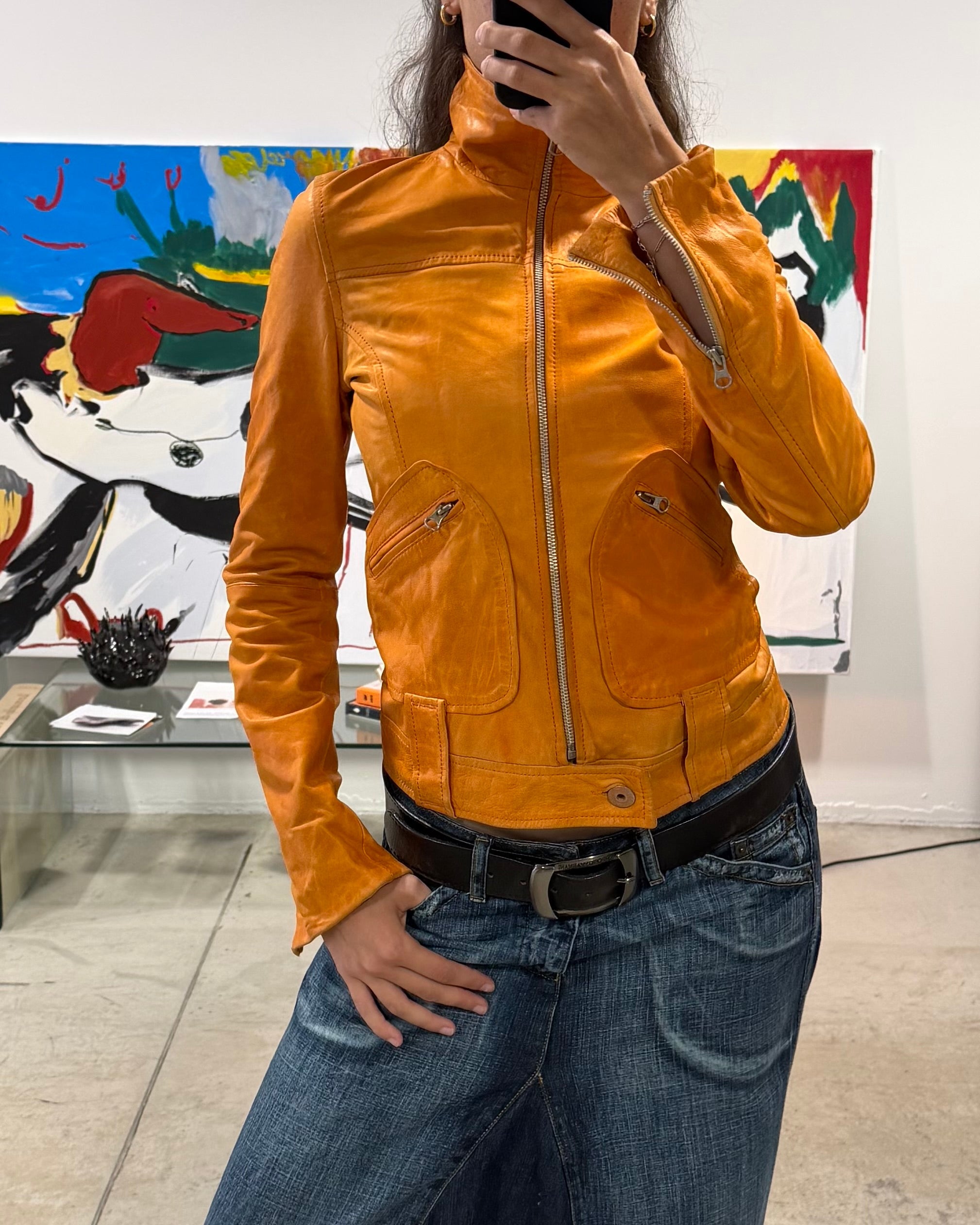 The dalisay leather jacket