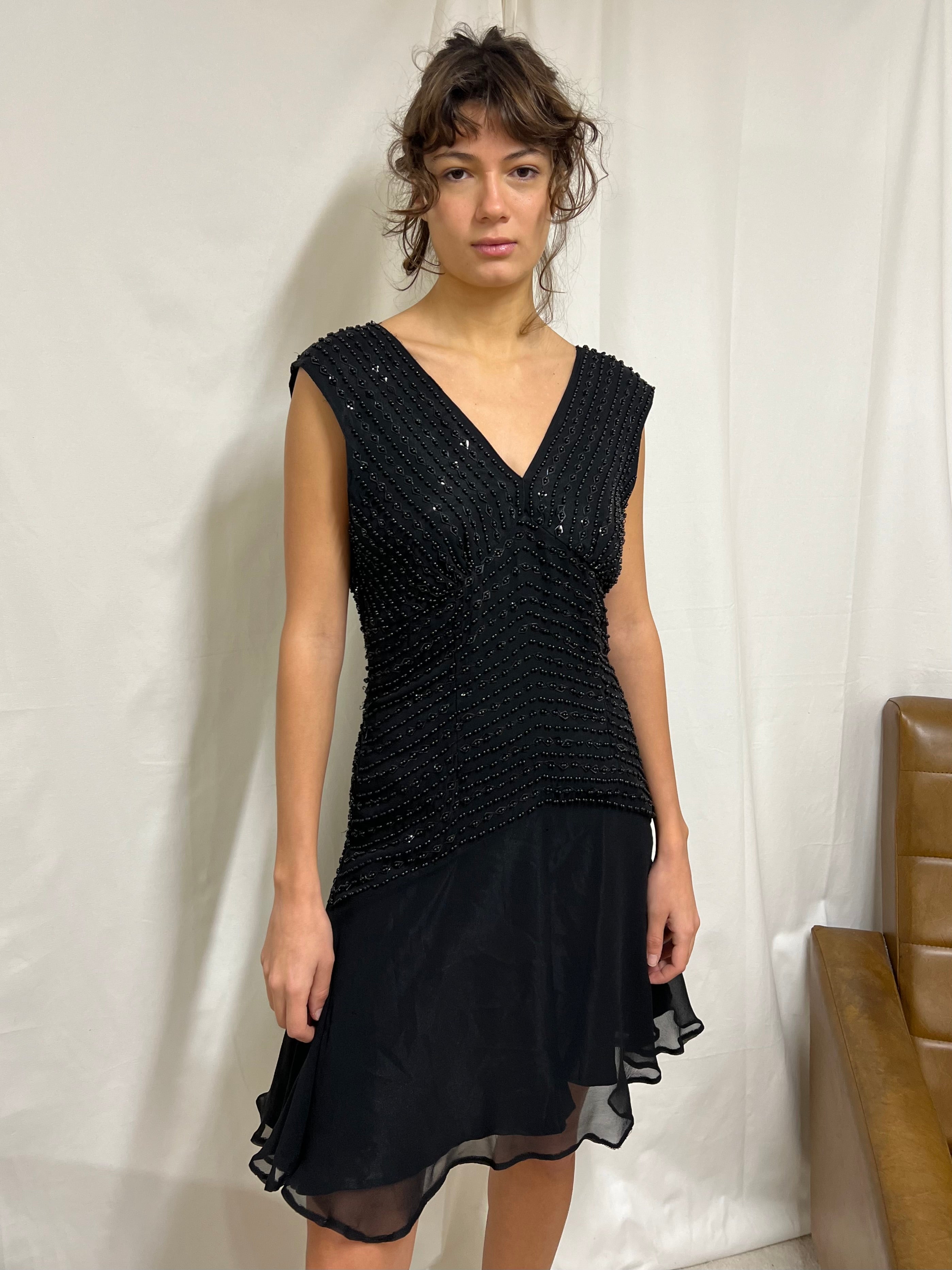 Embellished cocktail dress
