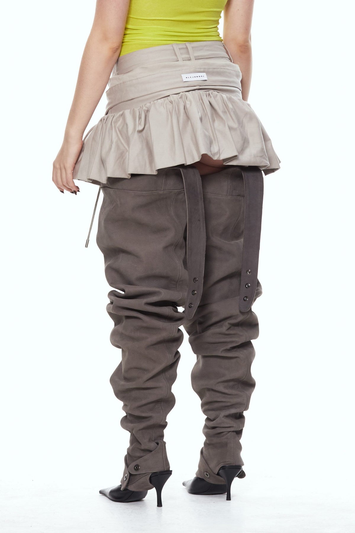 Balloon mini skirt