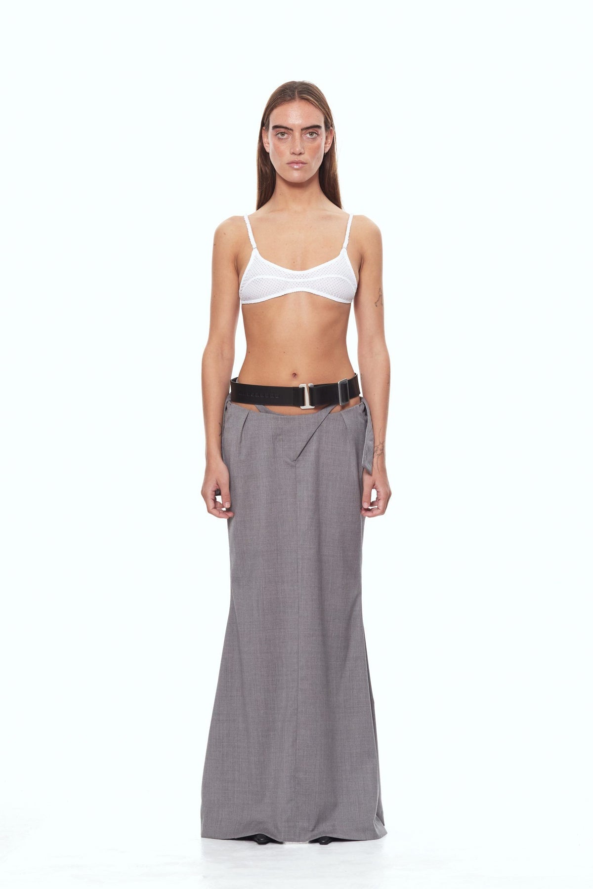 Black bra strap belt