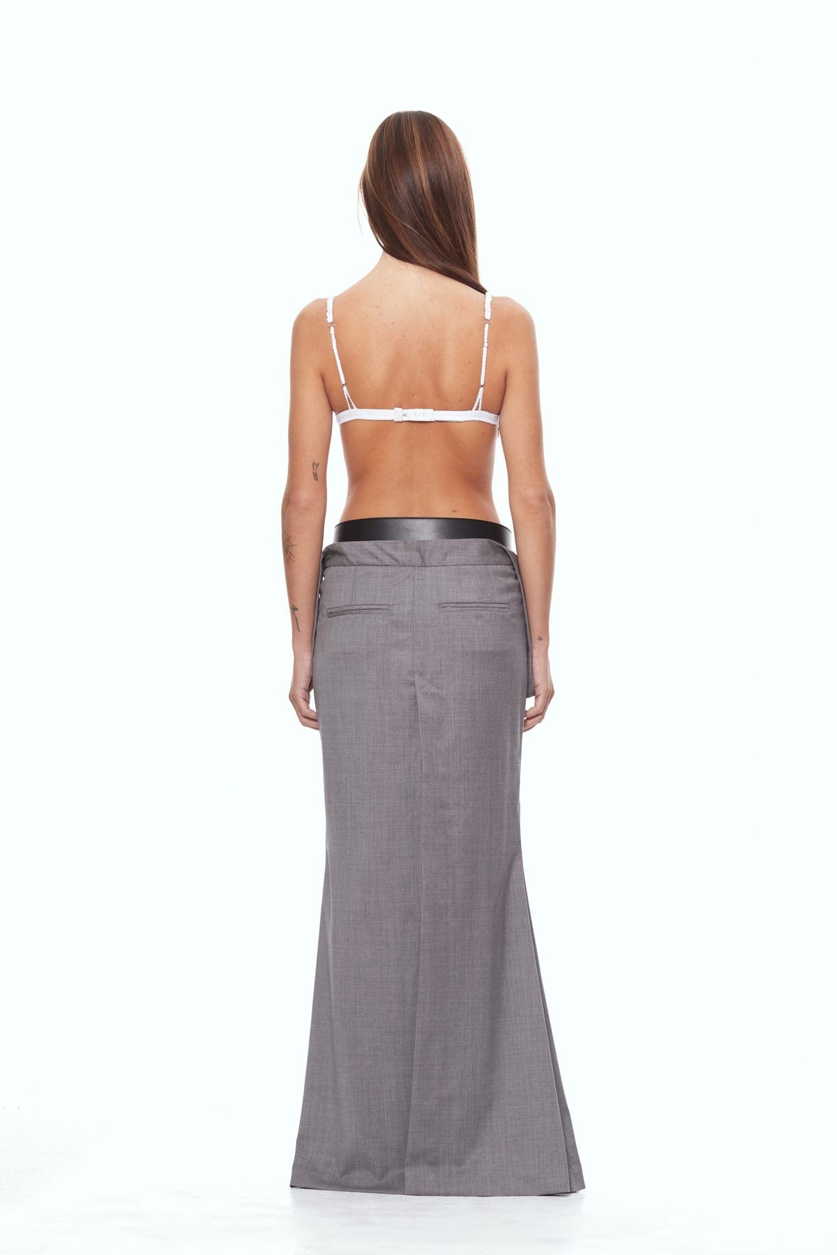 Black bra strap belt