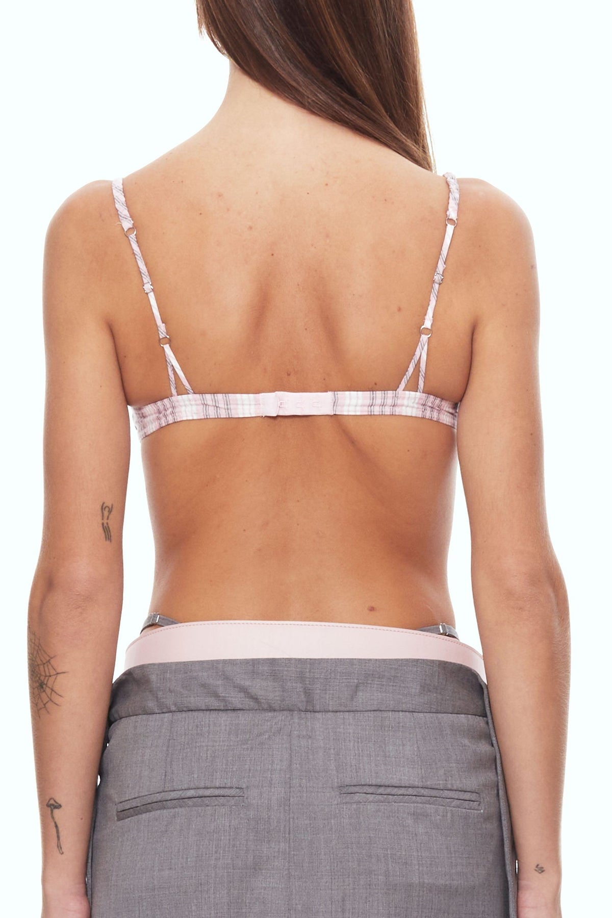 Pink bra strap belt