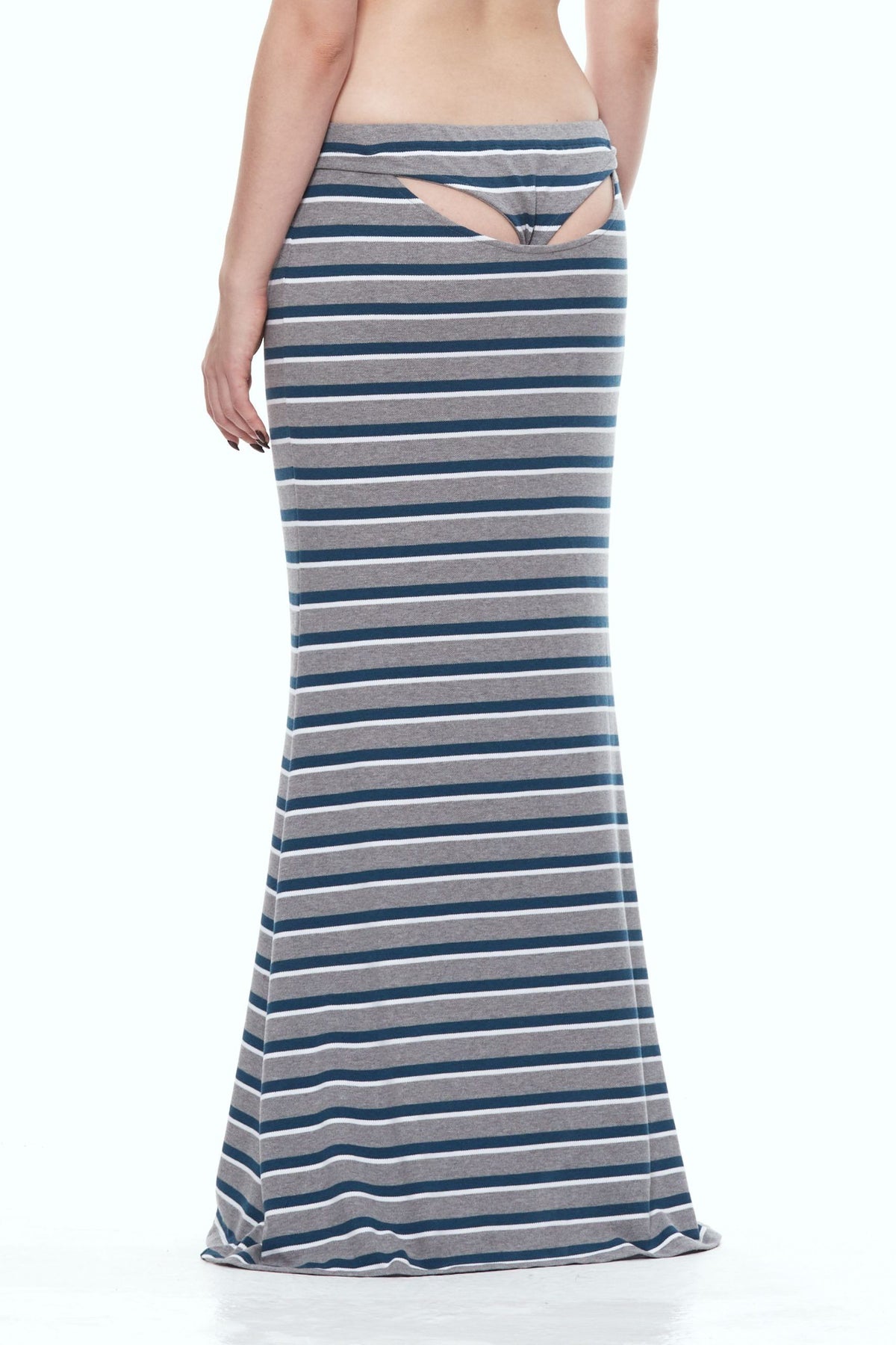 Hole polo skirt