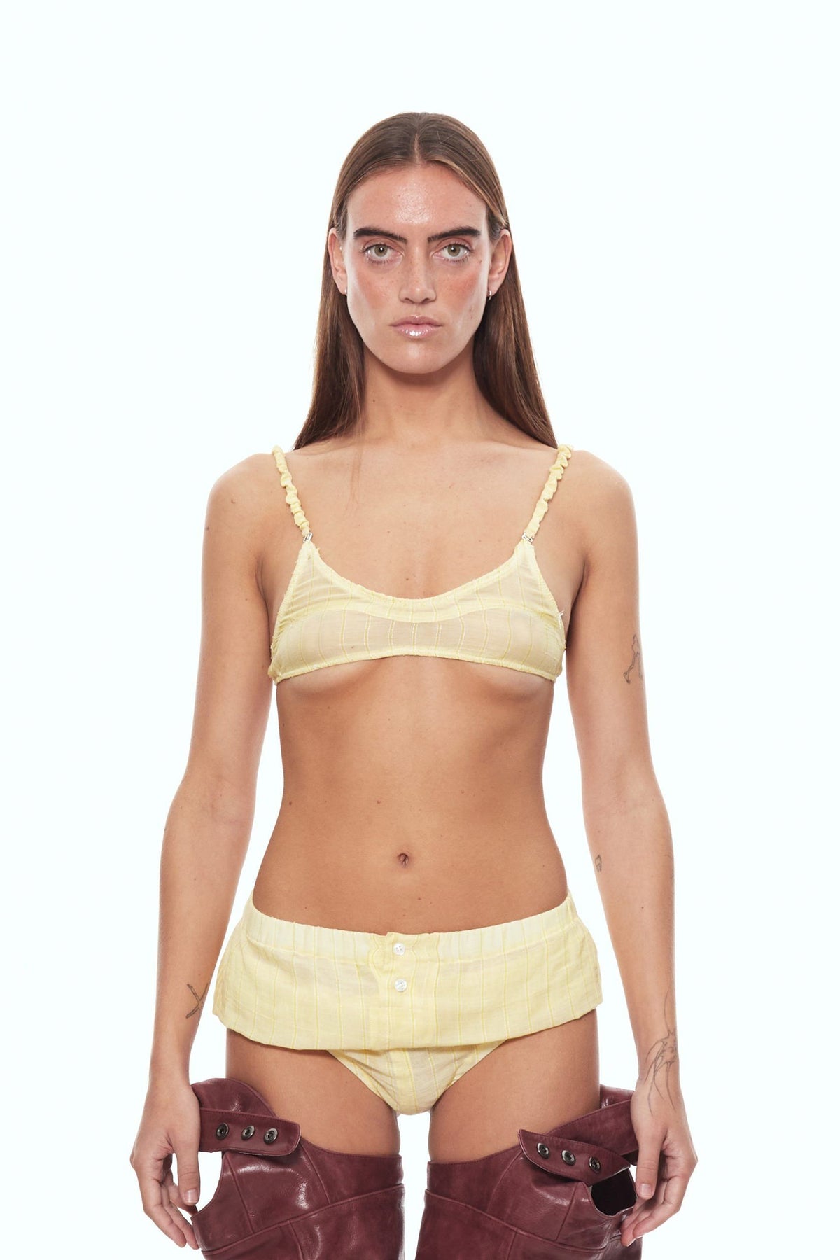Yellow bralette