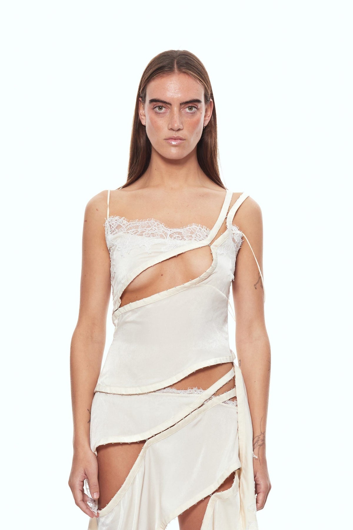 Spiral lingerie top