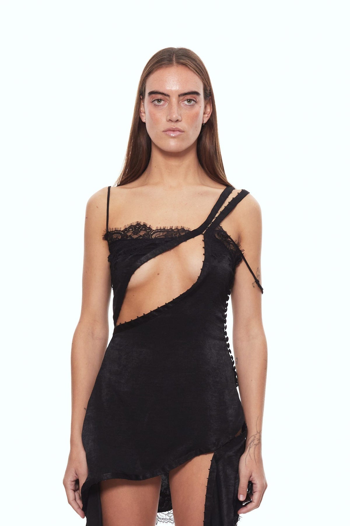 Spiral lingerie dress