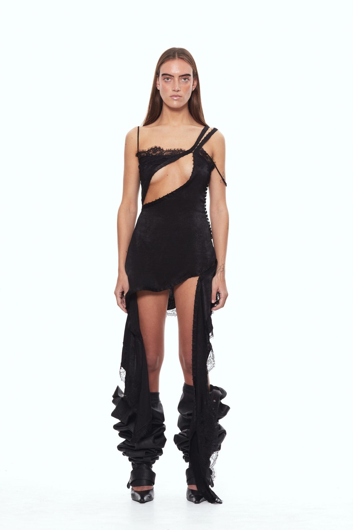 Spiral lingerie dress