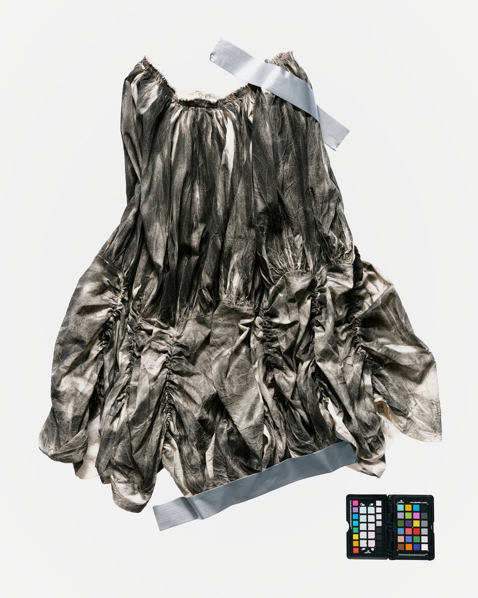 006-c-02  black curtain skirt