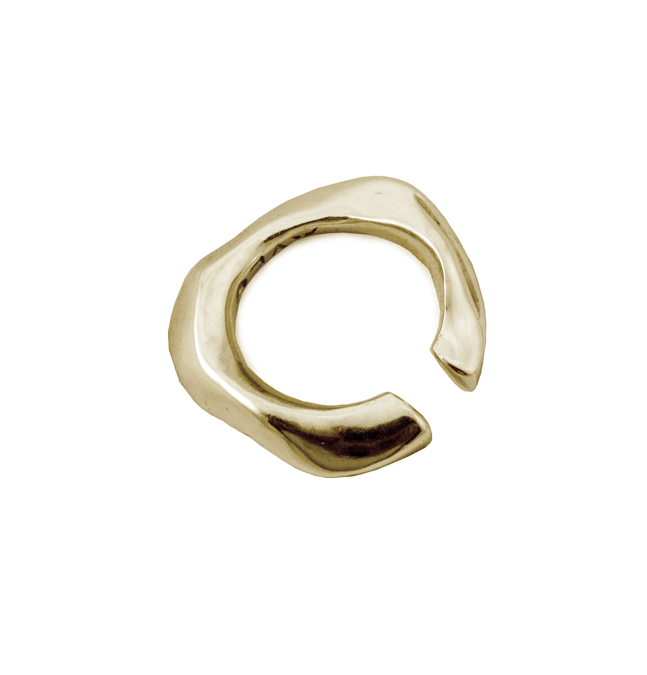 Molten ear-cuff thick