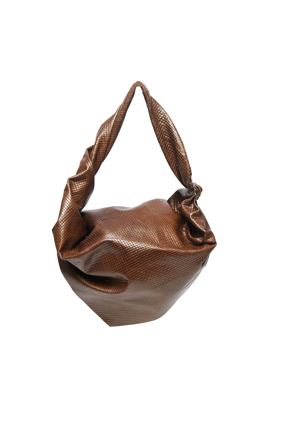 Ems bag - brown basketweave