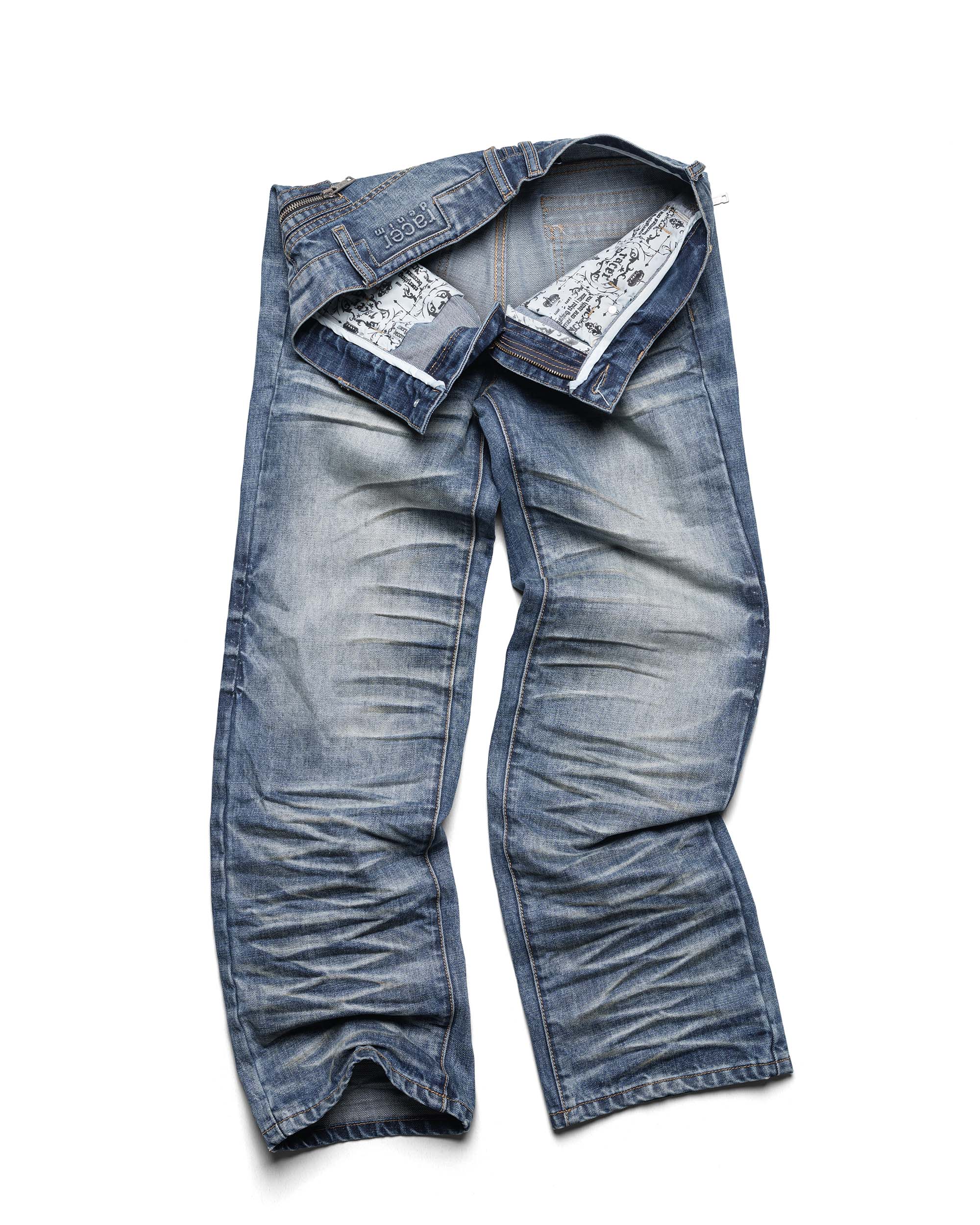 Light stacked denim