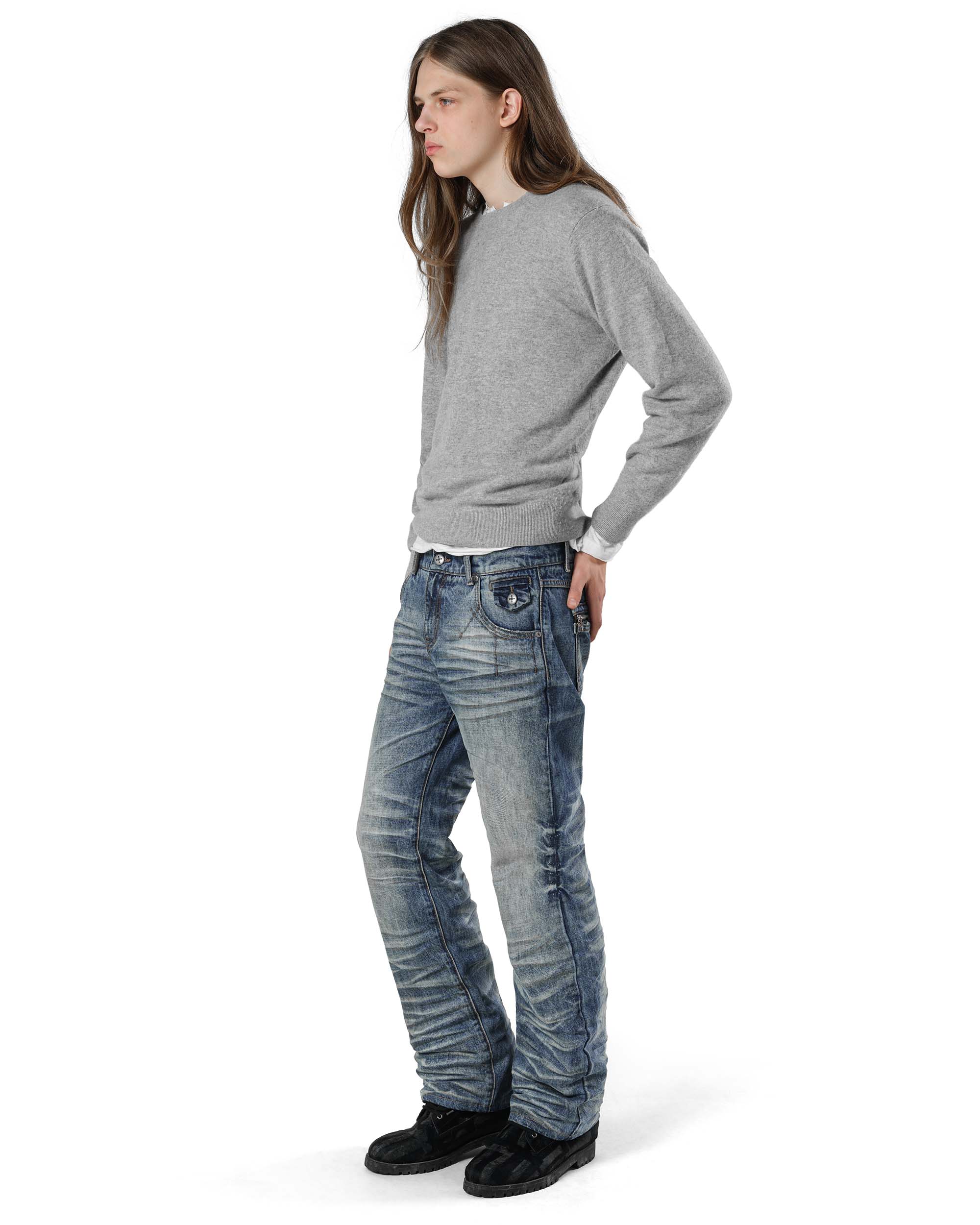 Light stacked denim