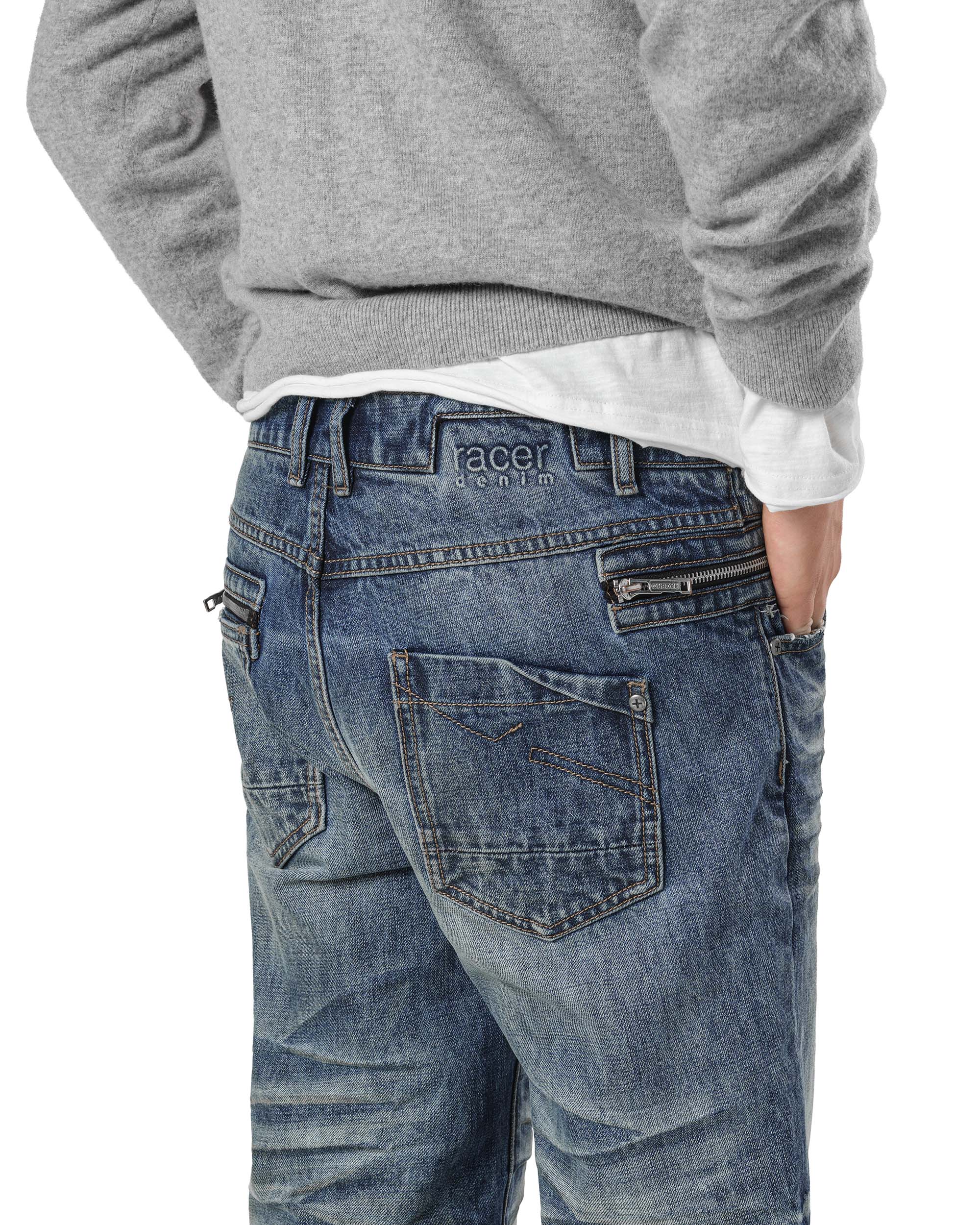 Light stacked denim