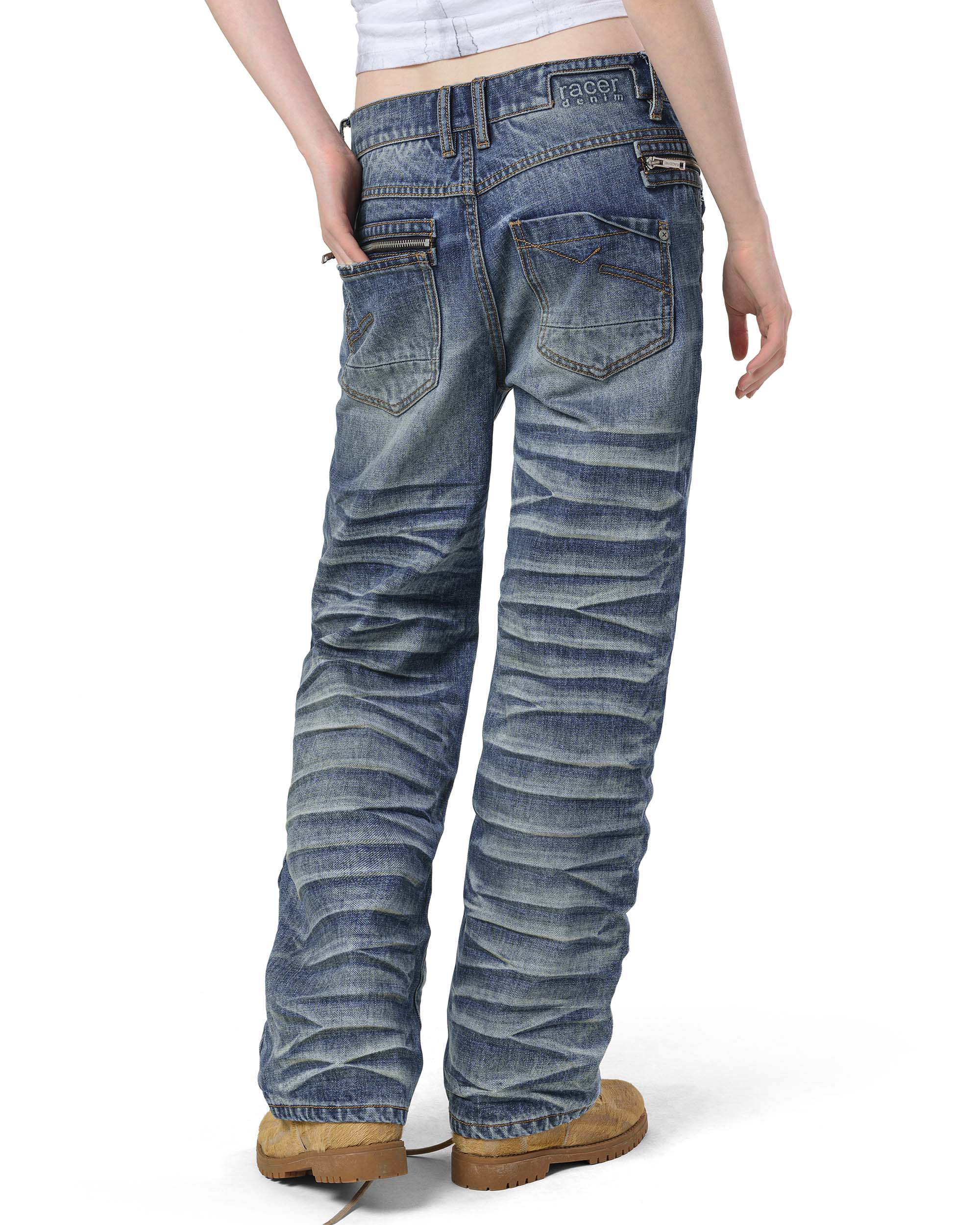 Light stacked denim