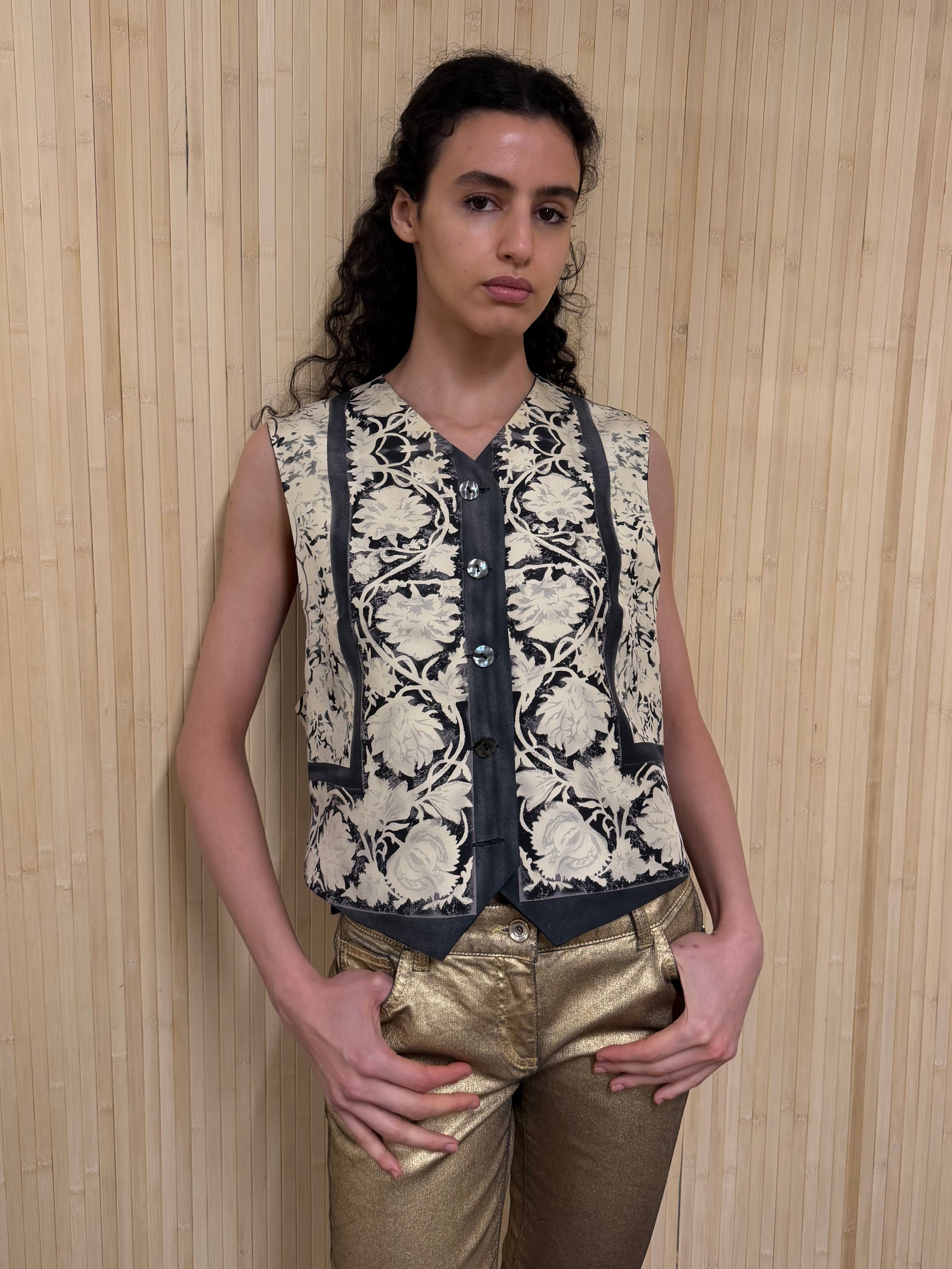 Silk vest