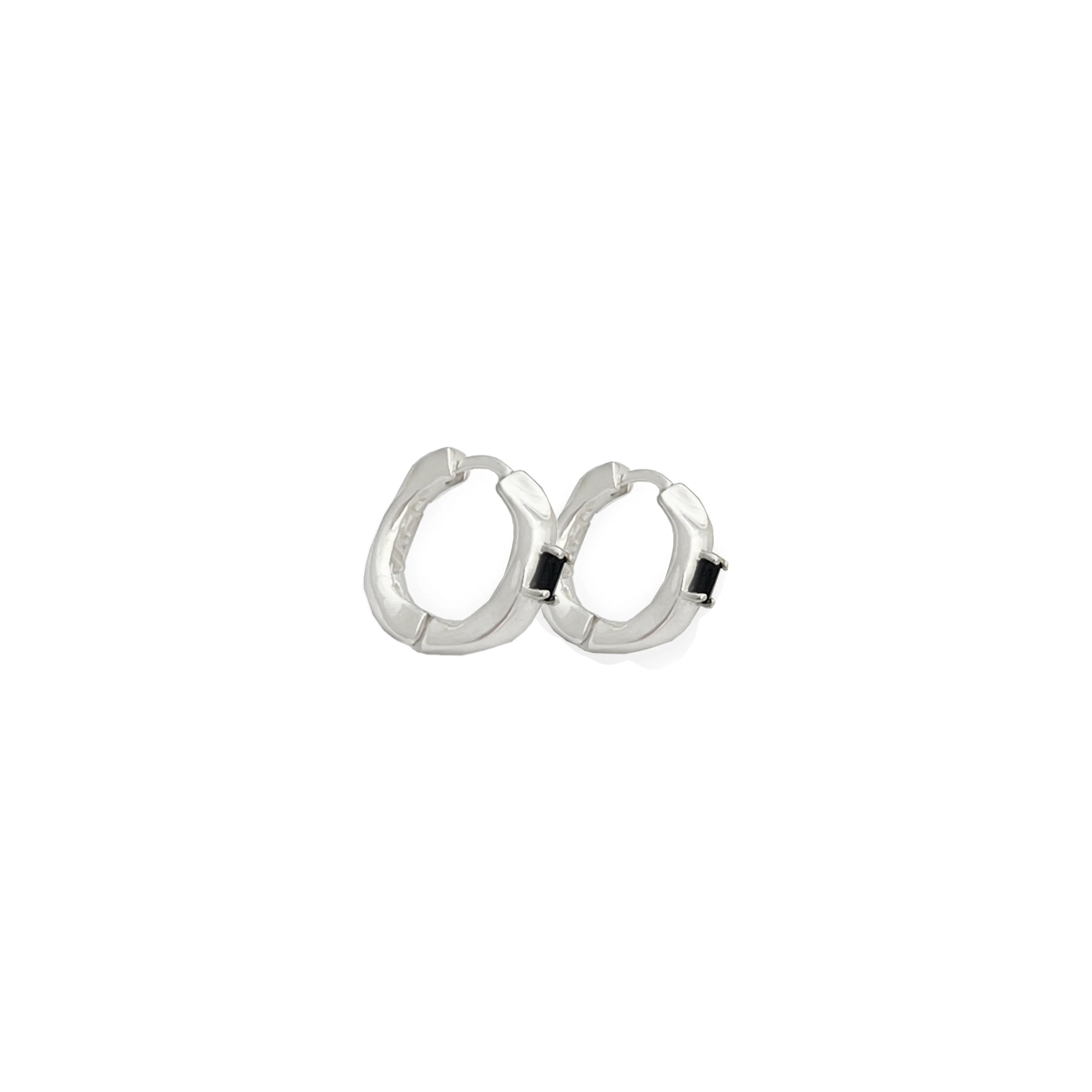 Mini molten hoop & shappire