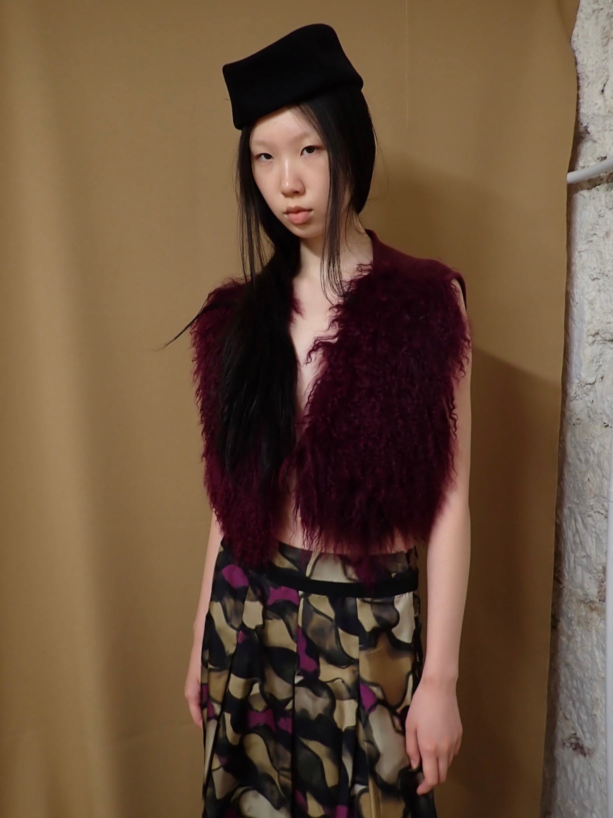 Afghan fur vest