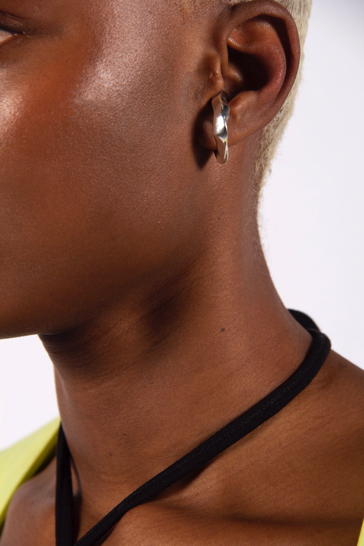 Molten ear-cuff thick