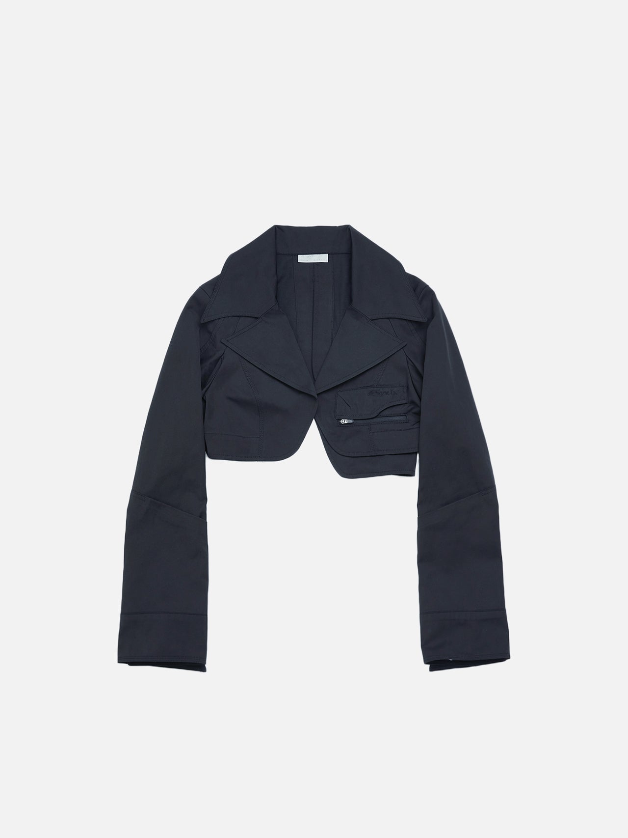 Cropped blazer jacket