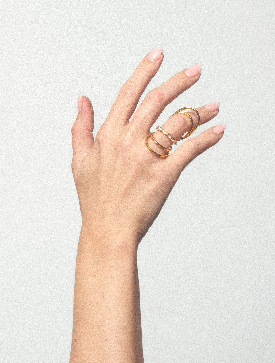 Solar crystal ring