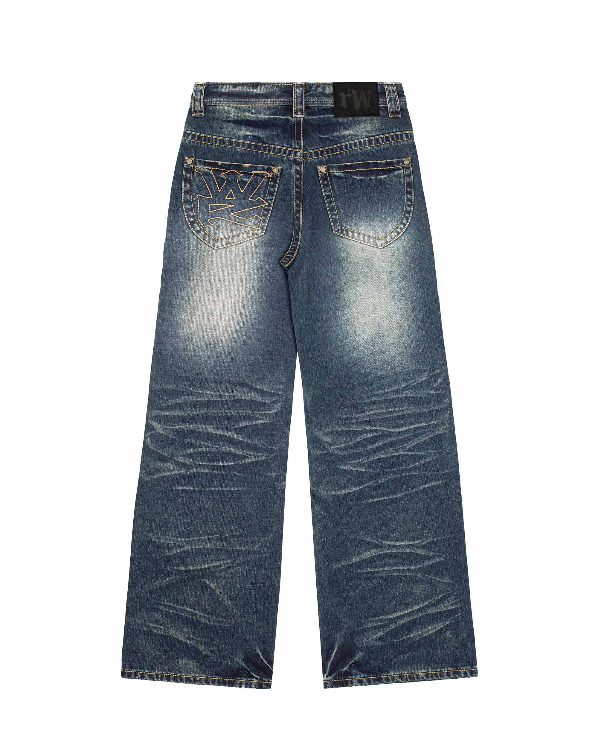 Blue sk8 denim