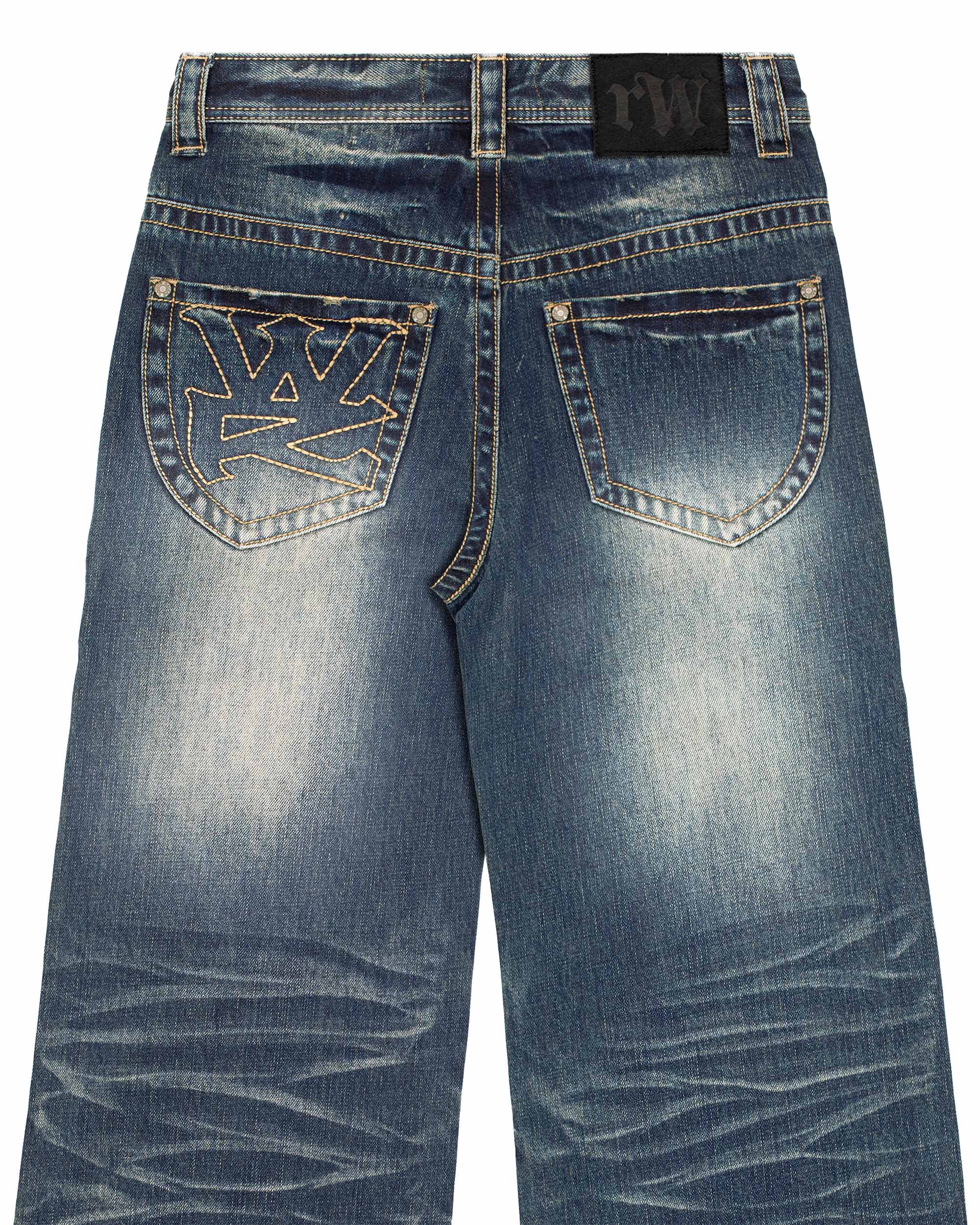 Blue sk8 denim
