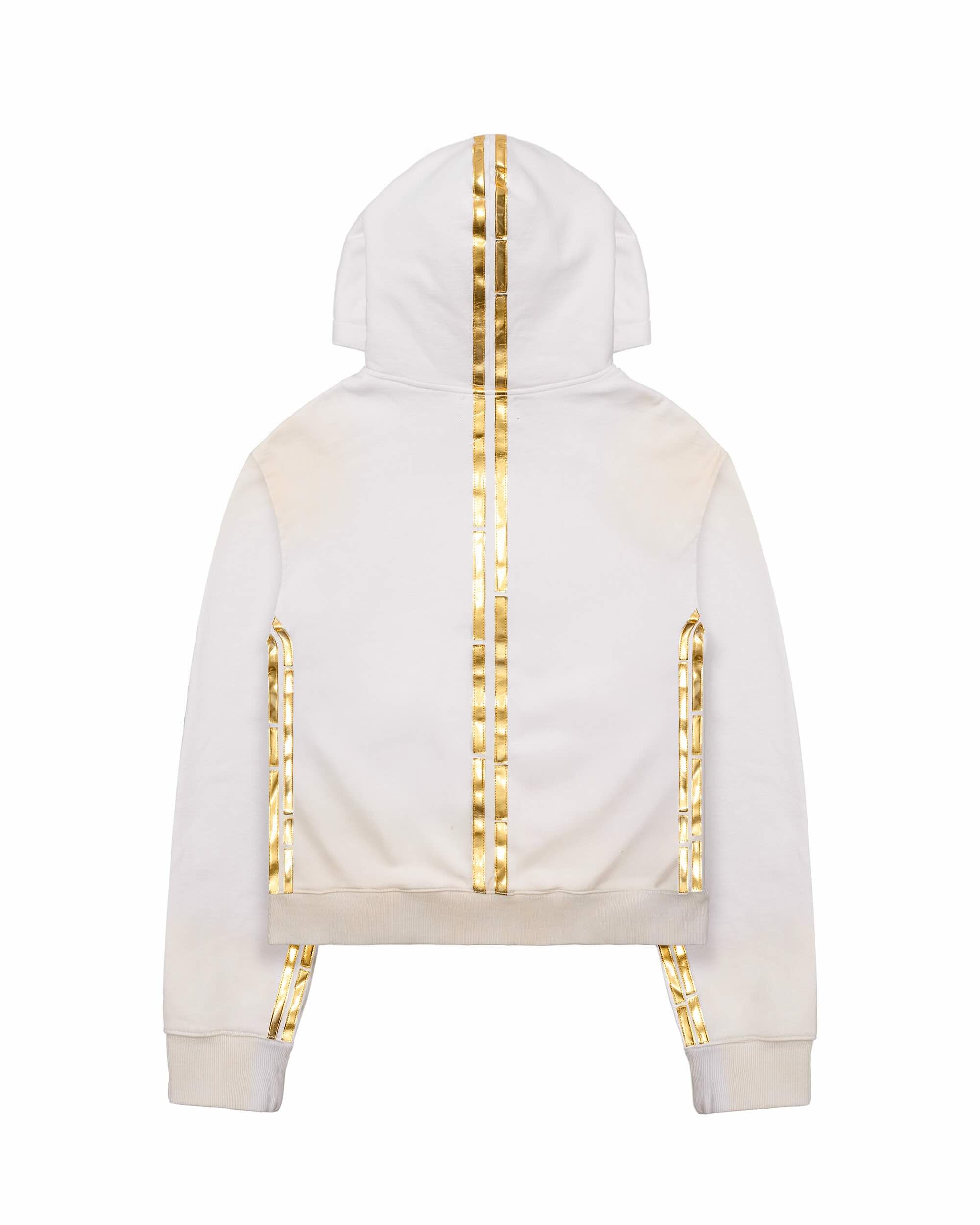 Faded gold track hoodie