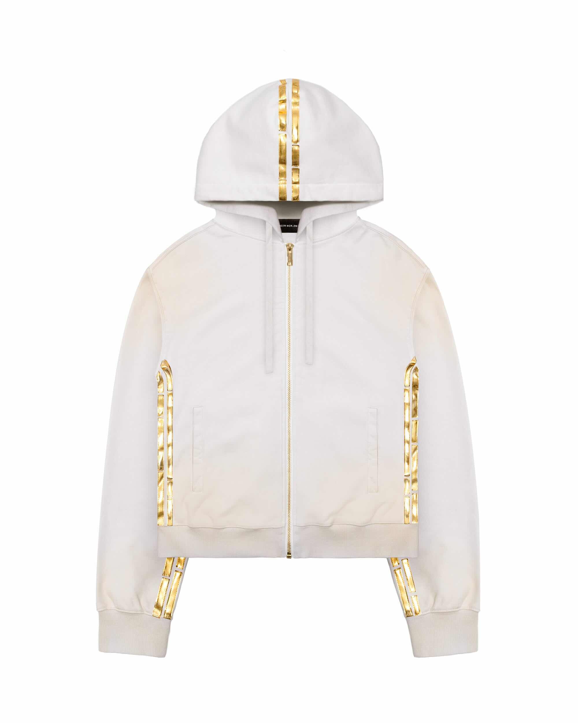 Faded gold track hoodie