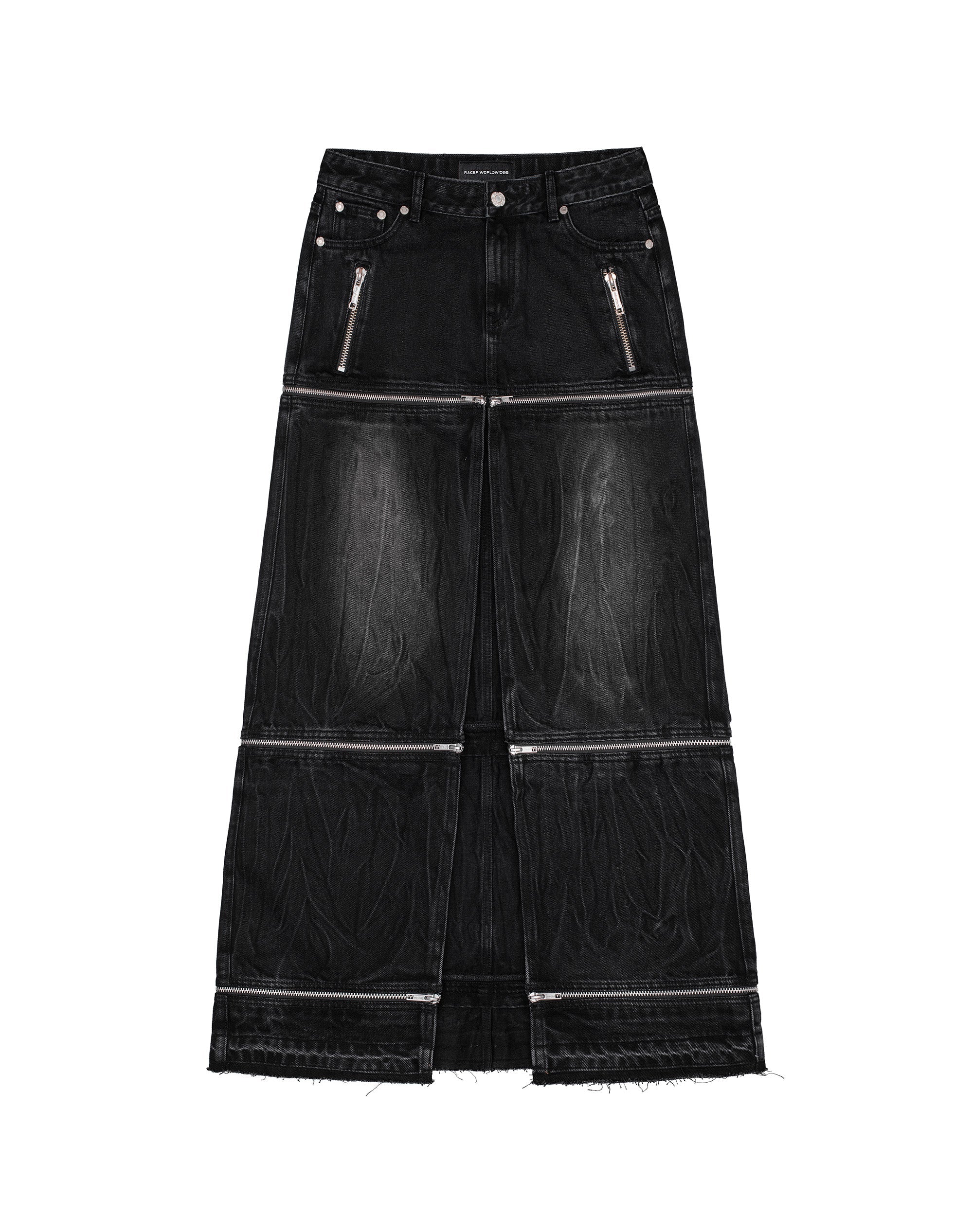 Transformer zip skirt