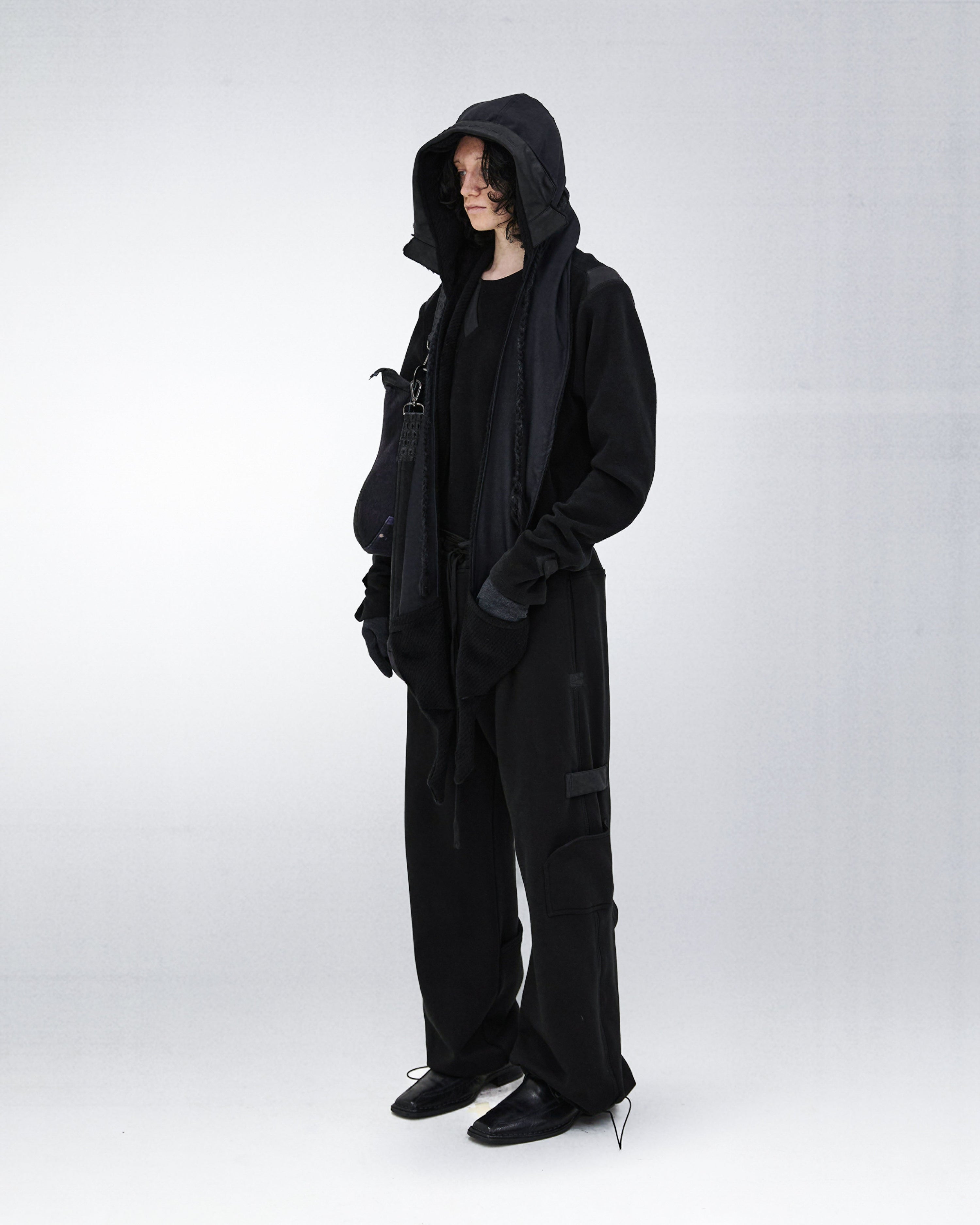Reversible hooded muffler