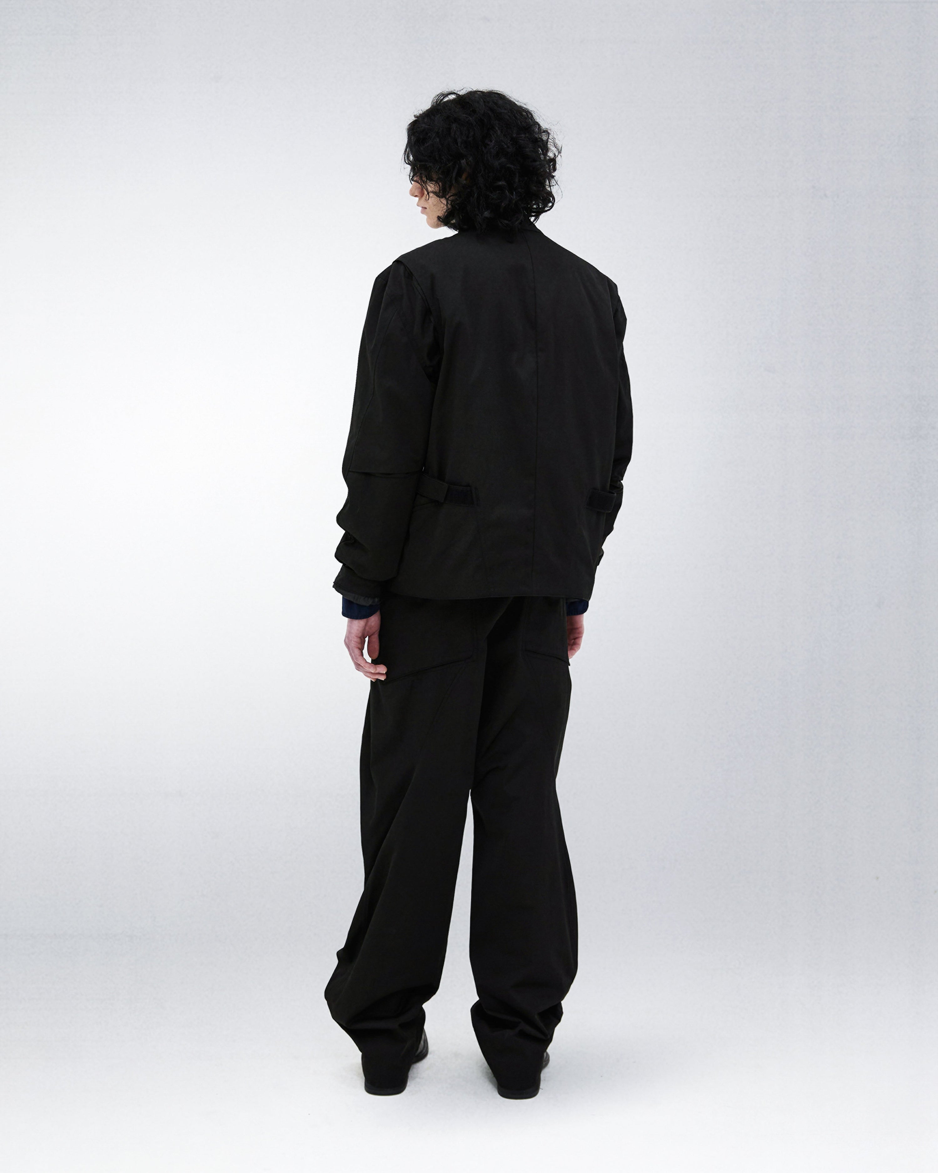 Bent knee pants
